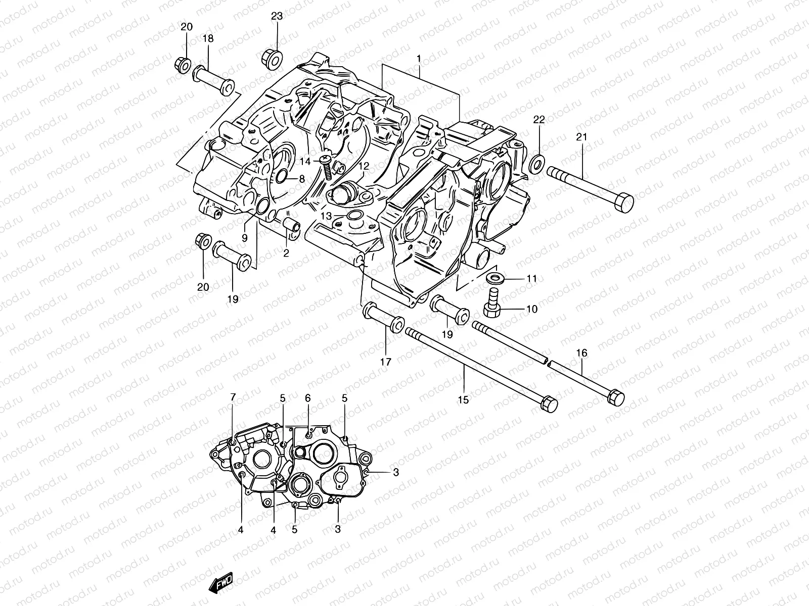 3 - CRANKCASE