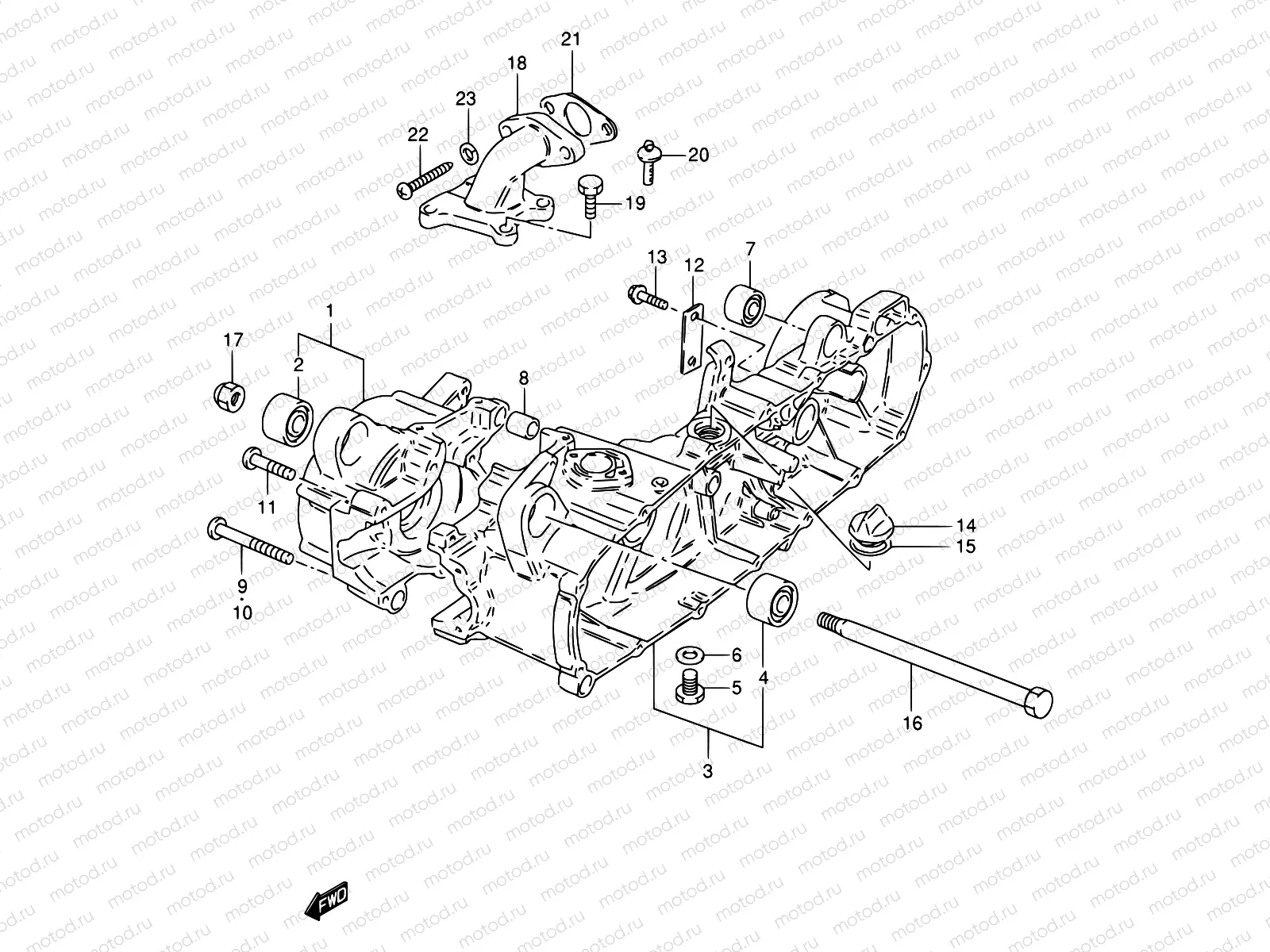 3 - CRANKCASE
