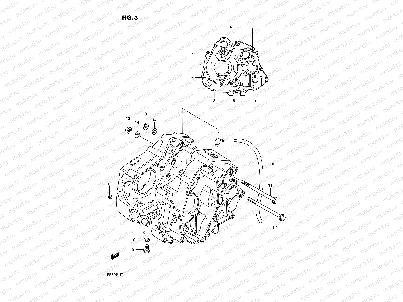 3 - CRANKCASE