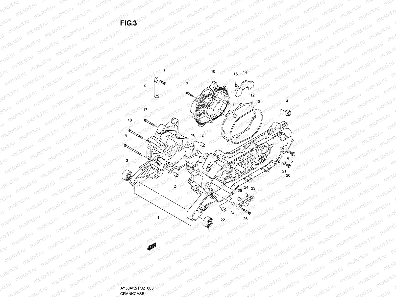3 - CRANKCASE