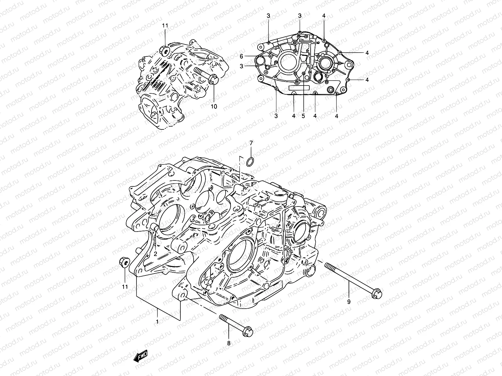 3 - CRANKCASE