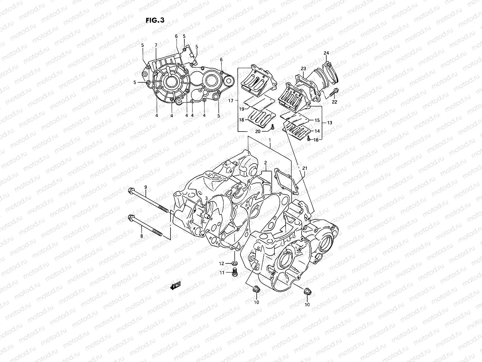 3 - CRANKCASE