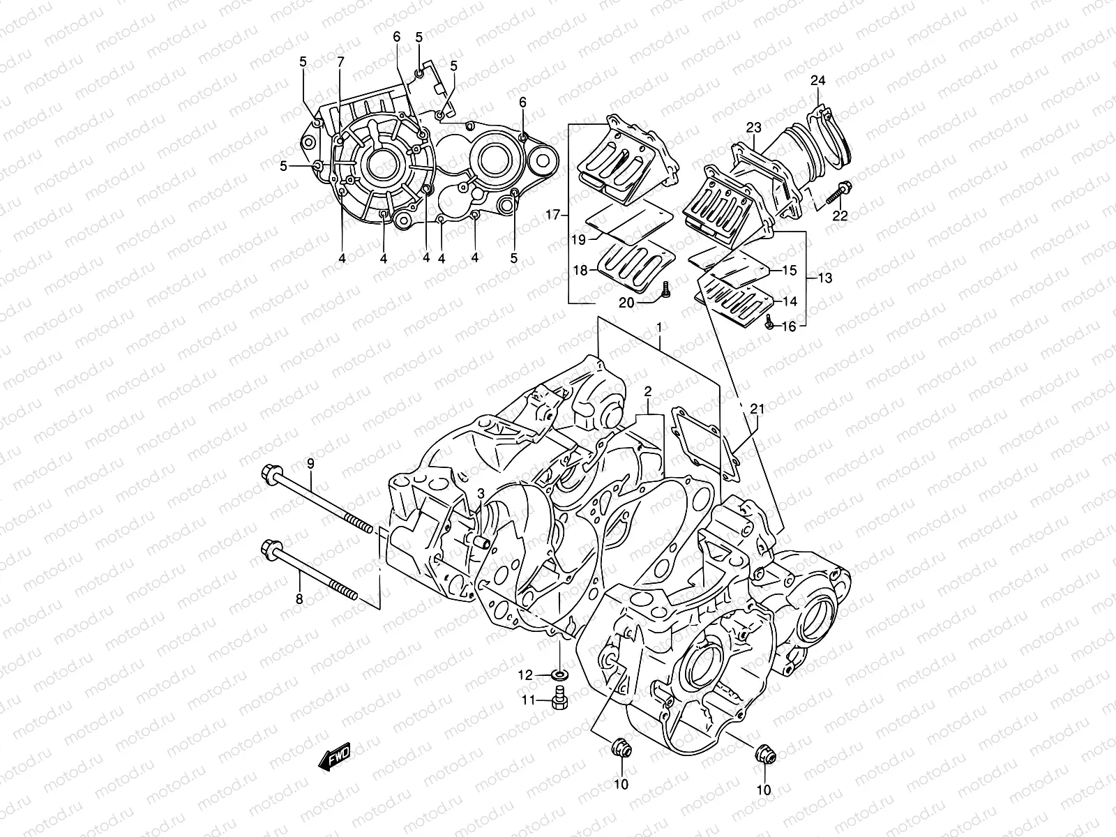 3 - CRANKCASE