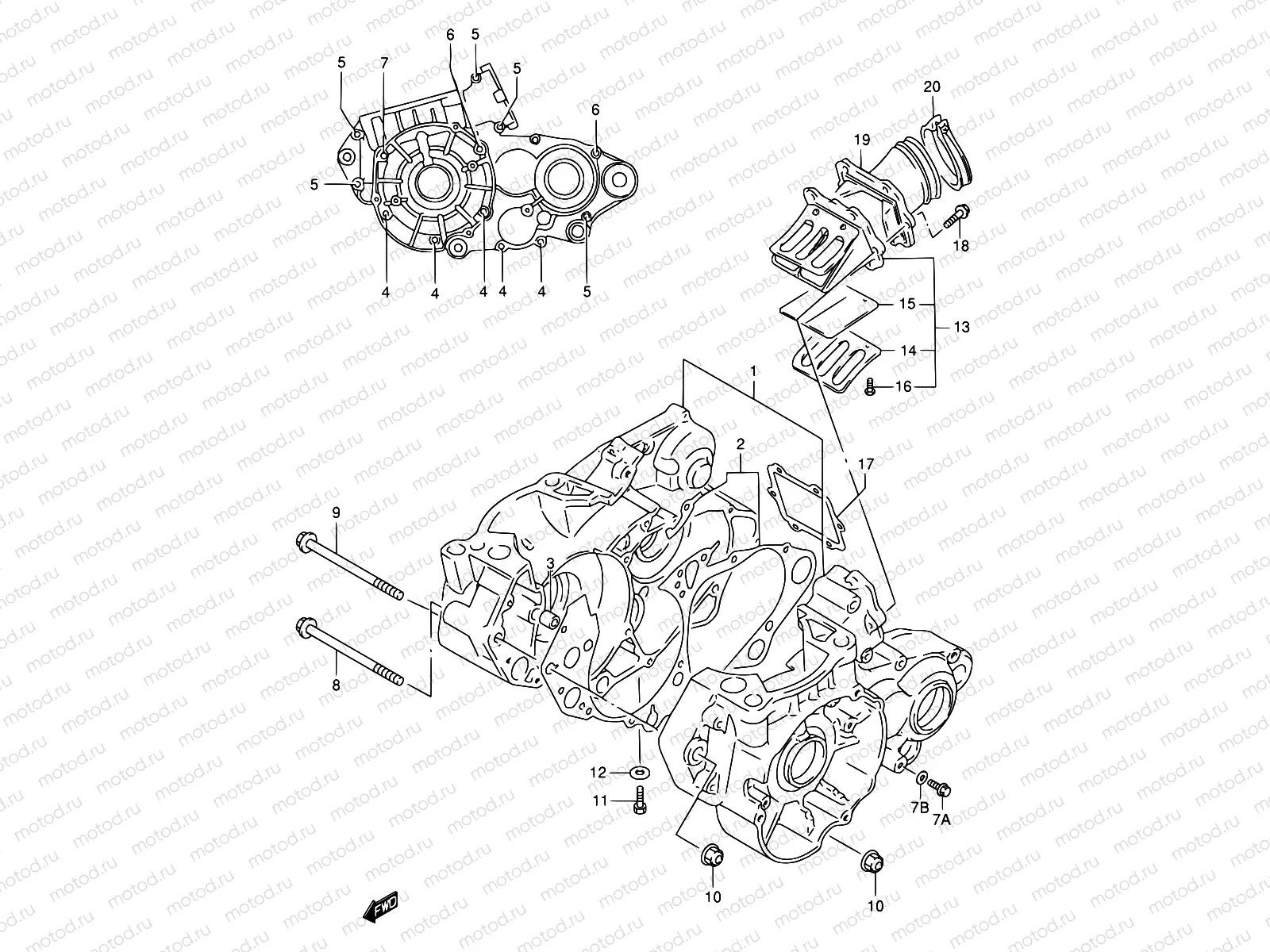 3 - CRANKCASE