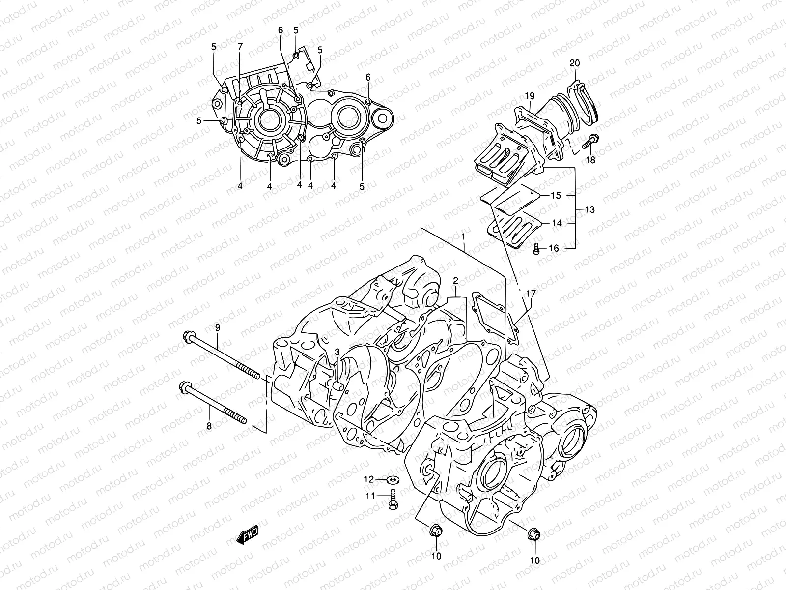 3 - CRANKCASE