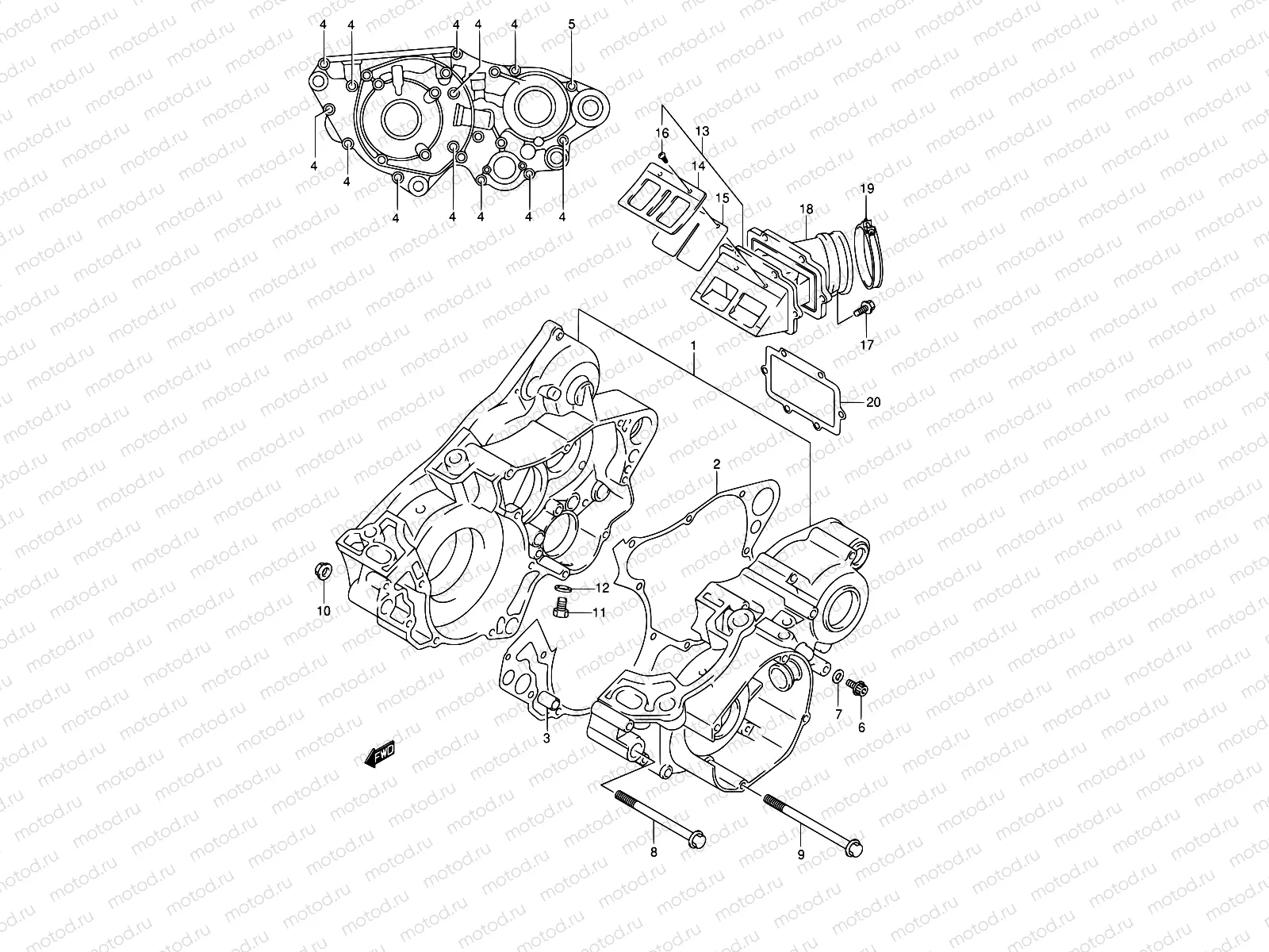 3 - CRANKCASE
