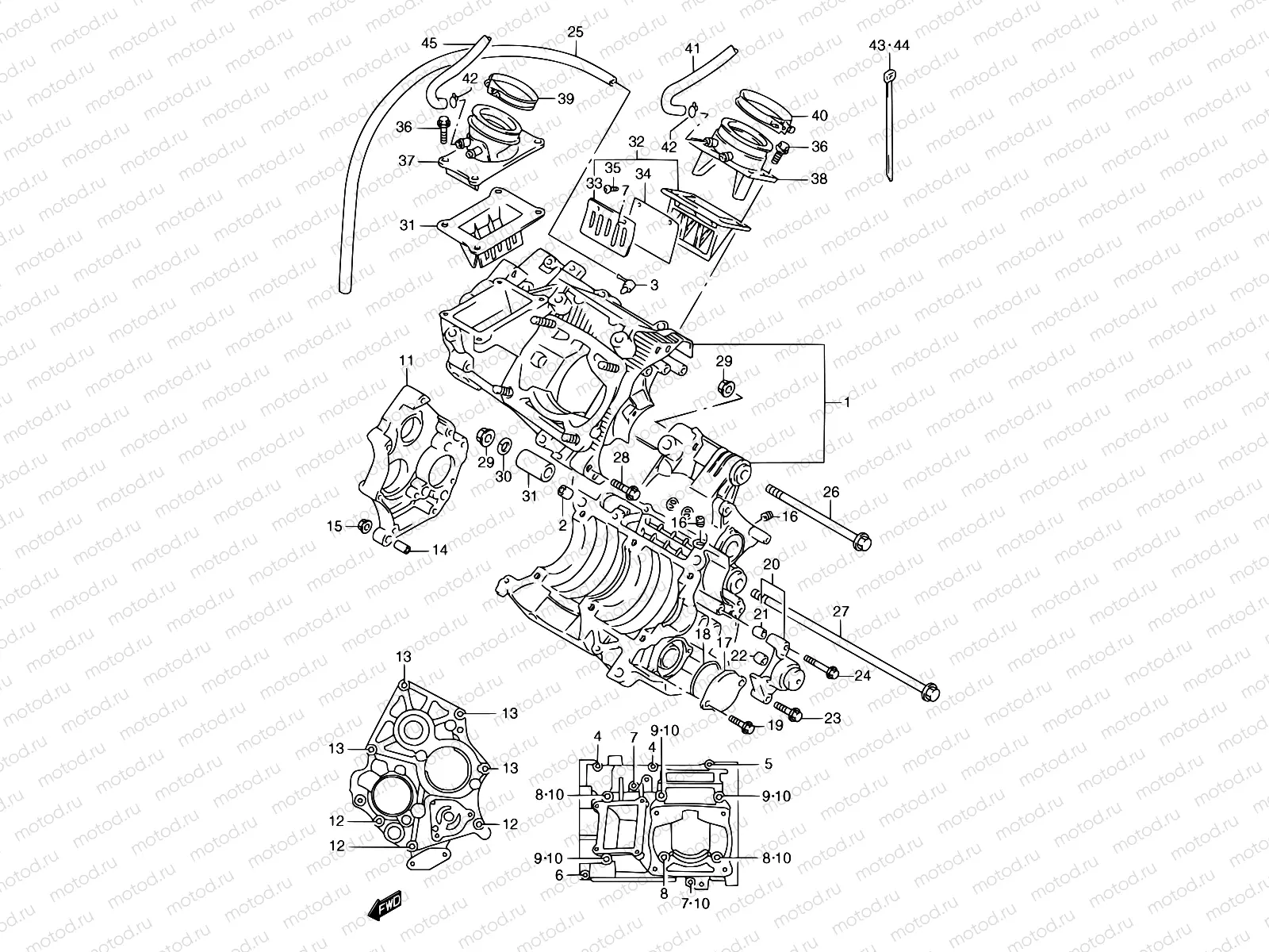3 - CRANKCASE
