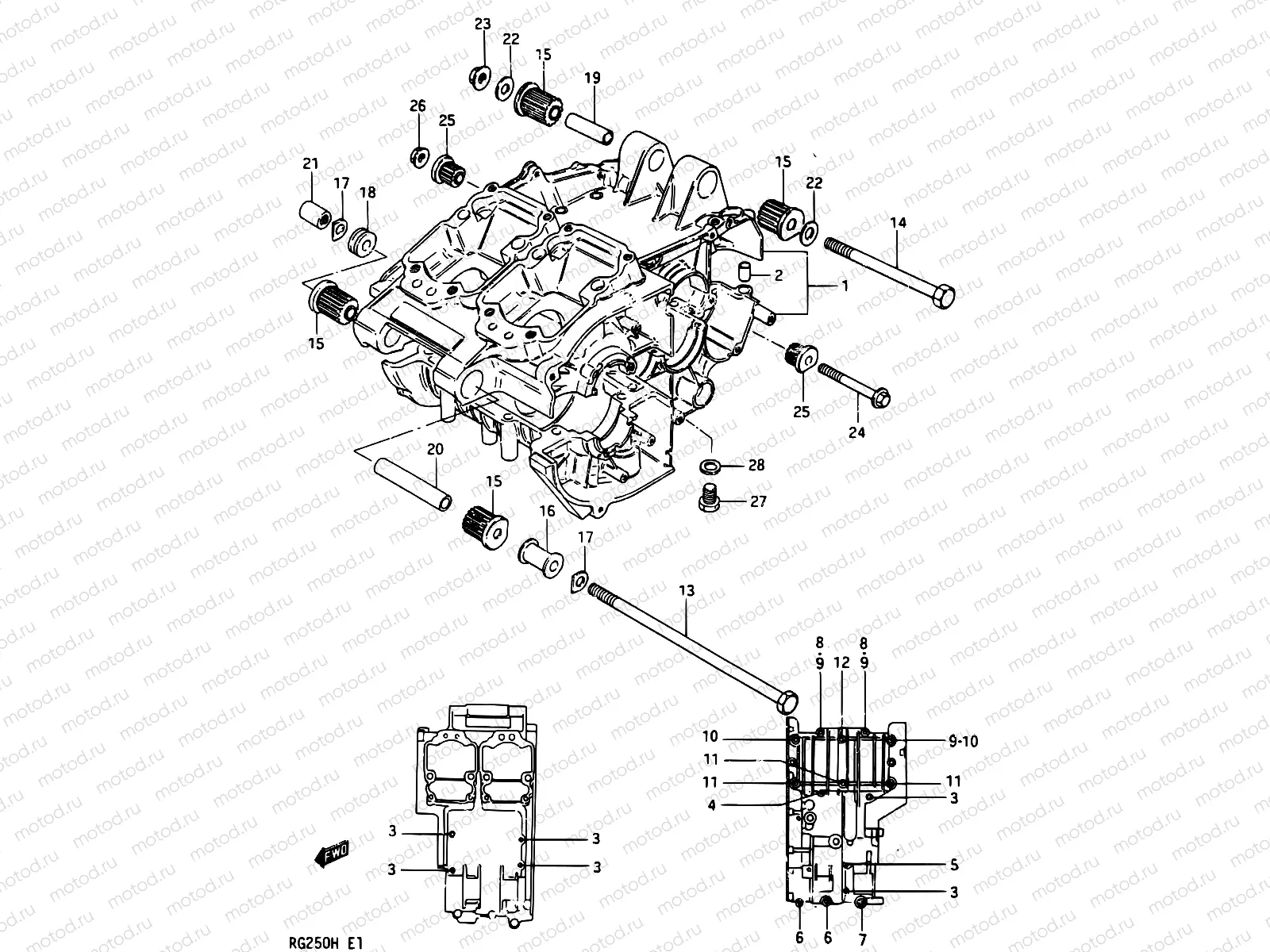 3 - CRANKCASE