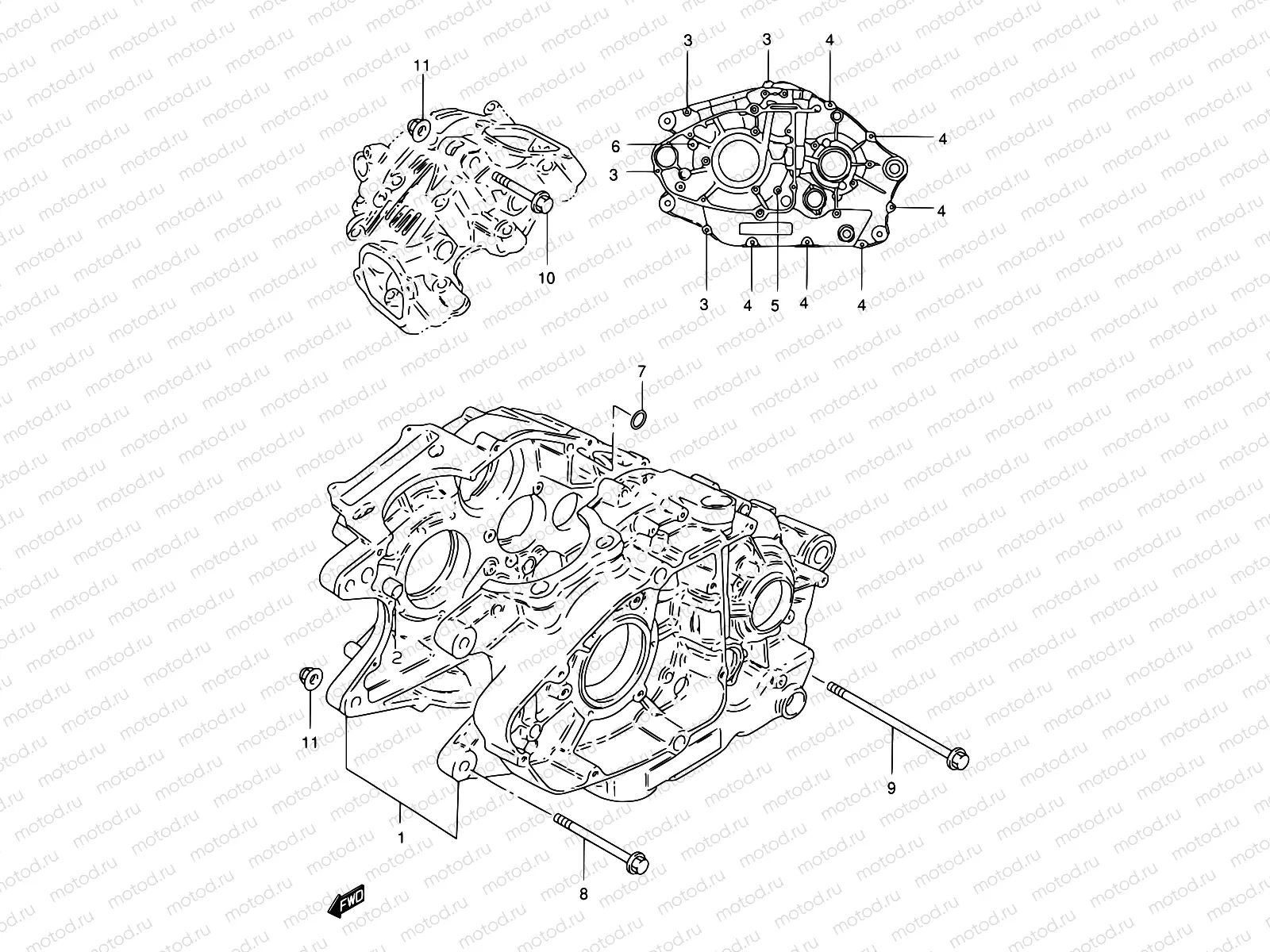 3 - CRANKCASE