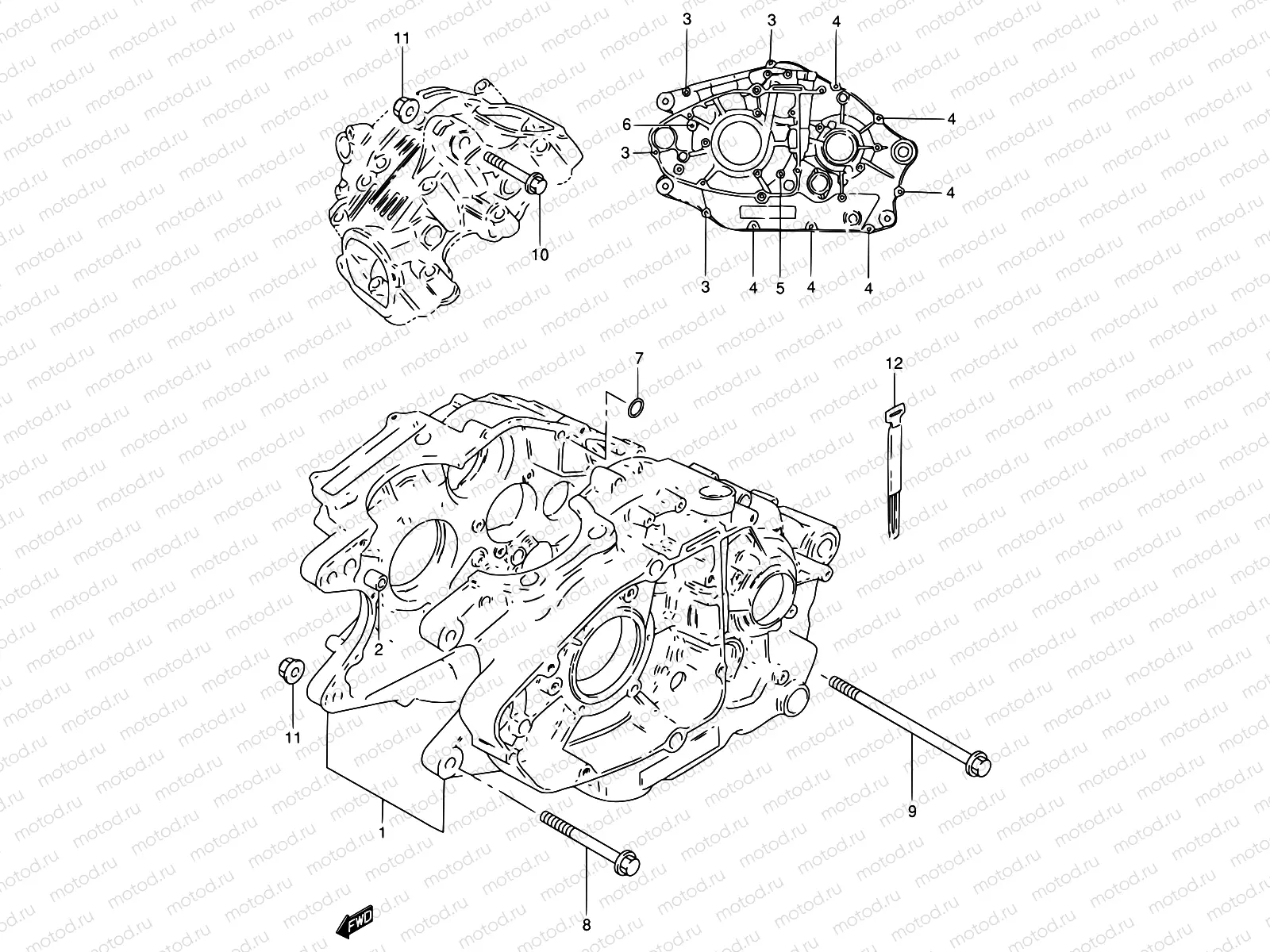 3 - CRANKCASE