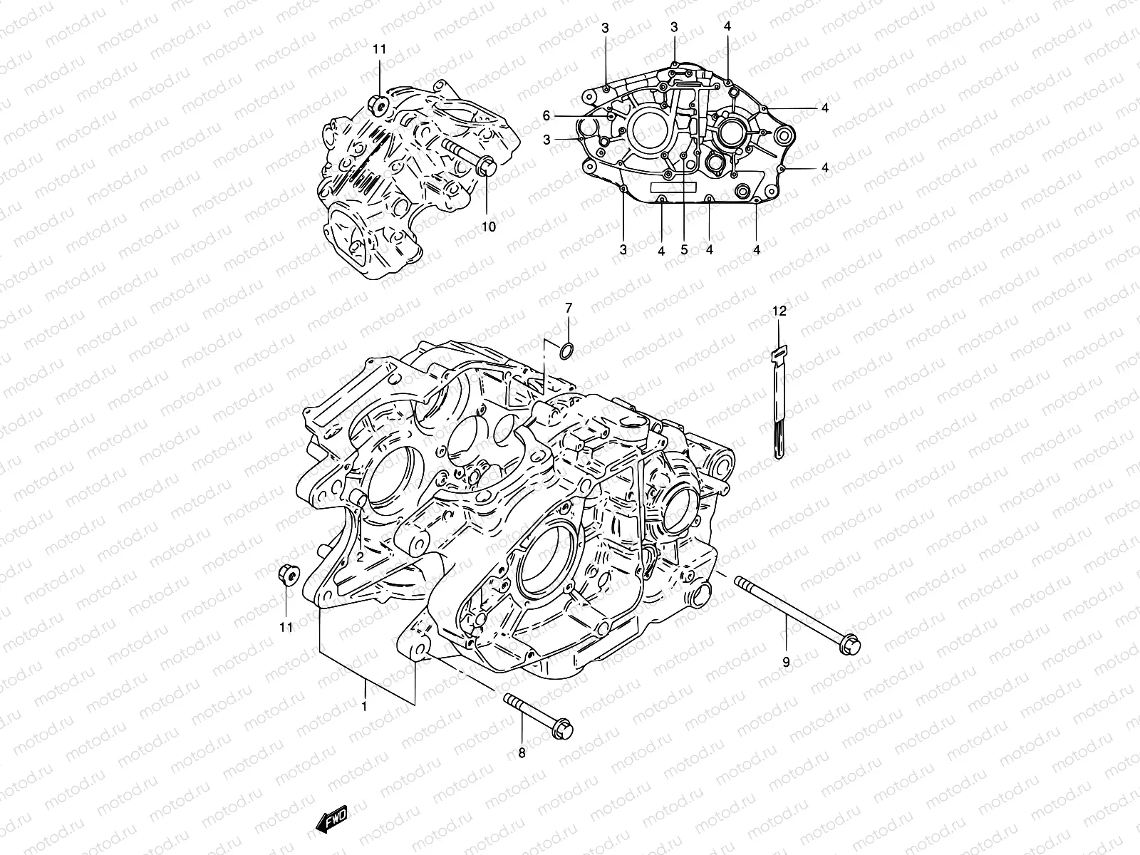 3 - CRANKCASE