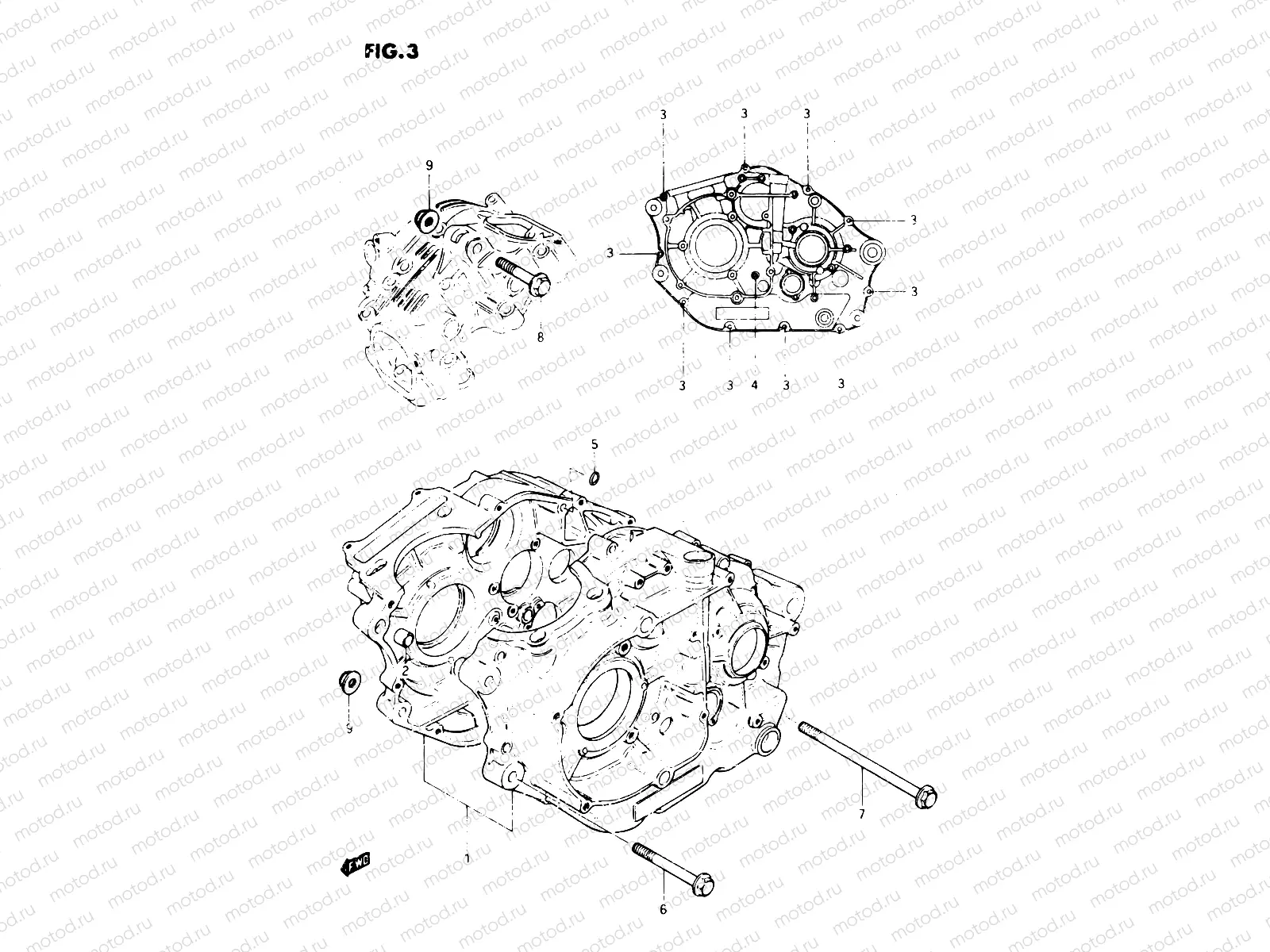 3 - CRANKCASE