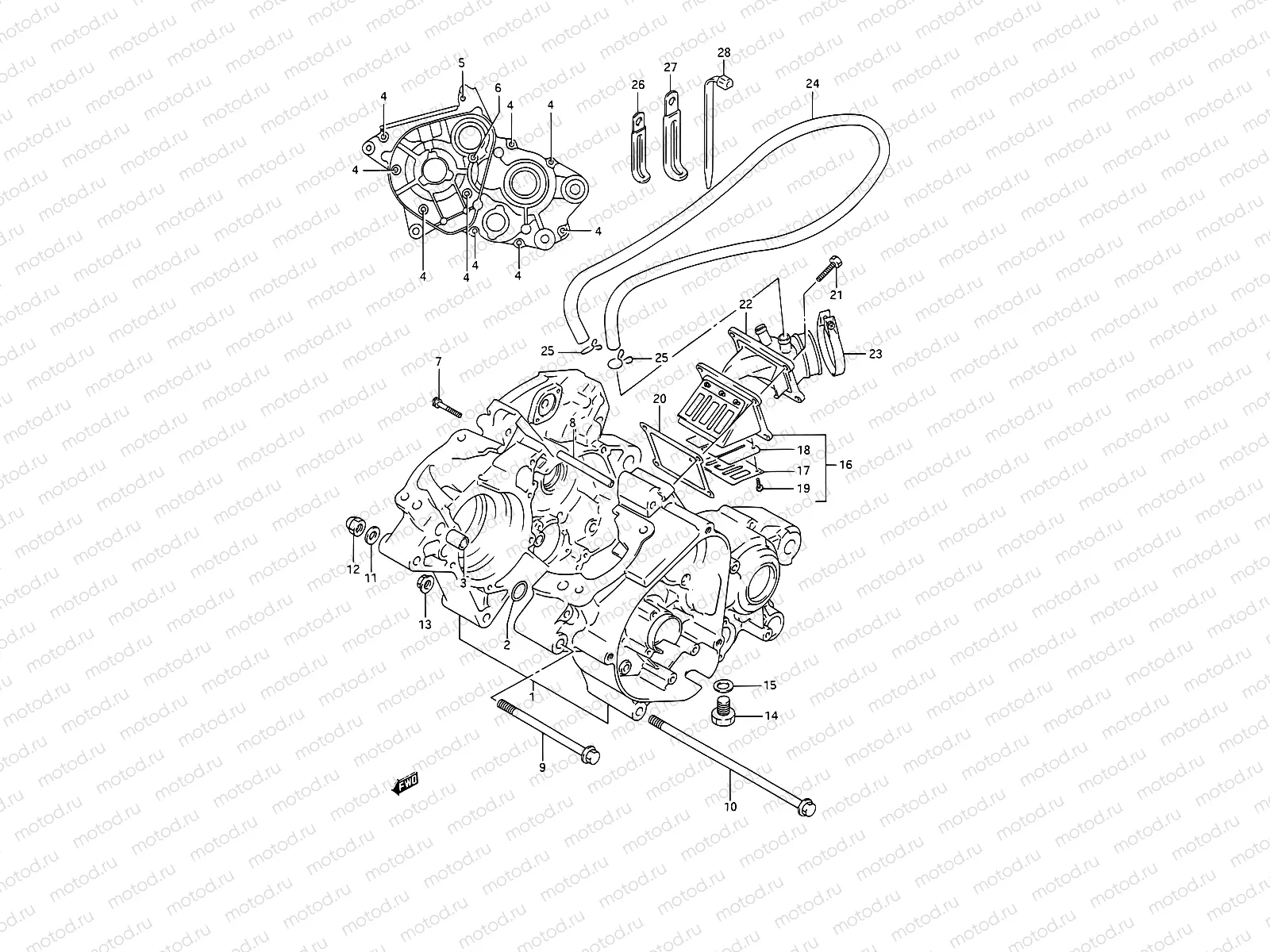 3 - CRANKCASE