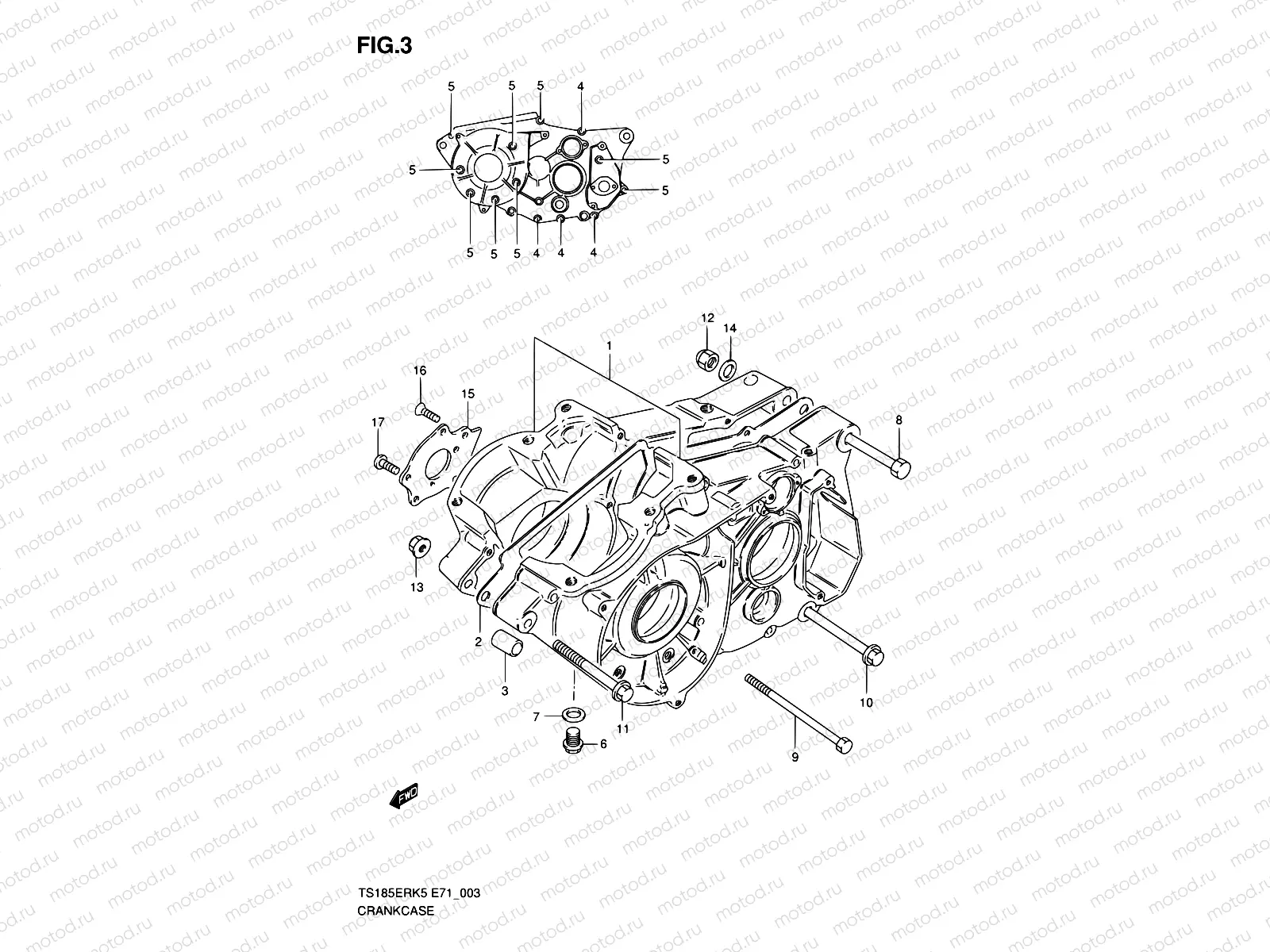 3 - CRANKCASE