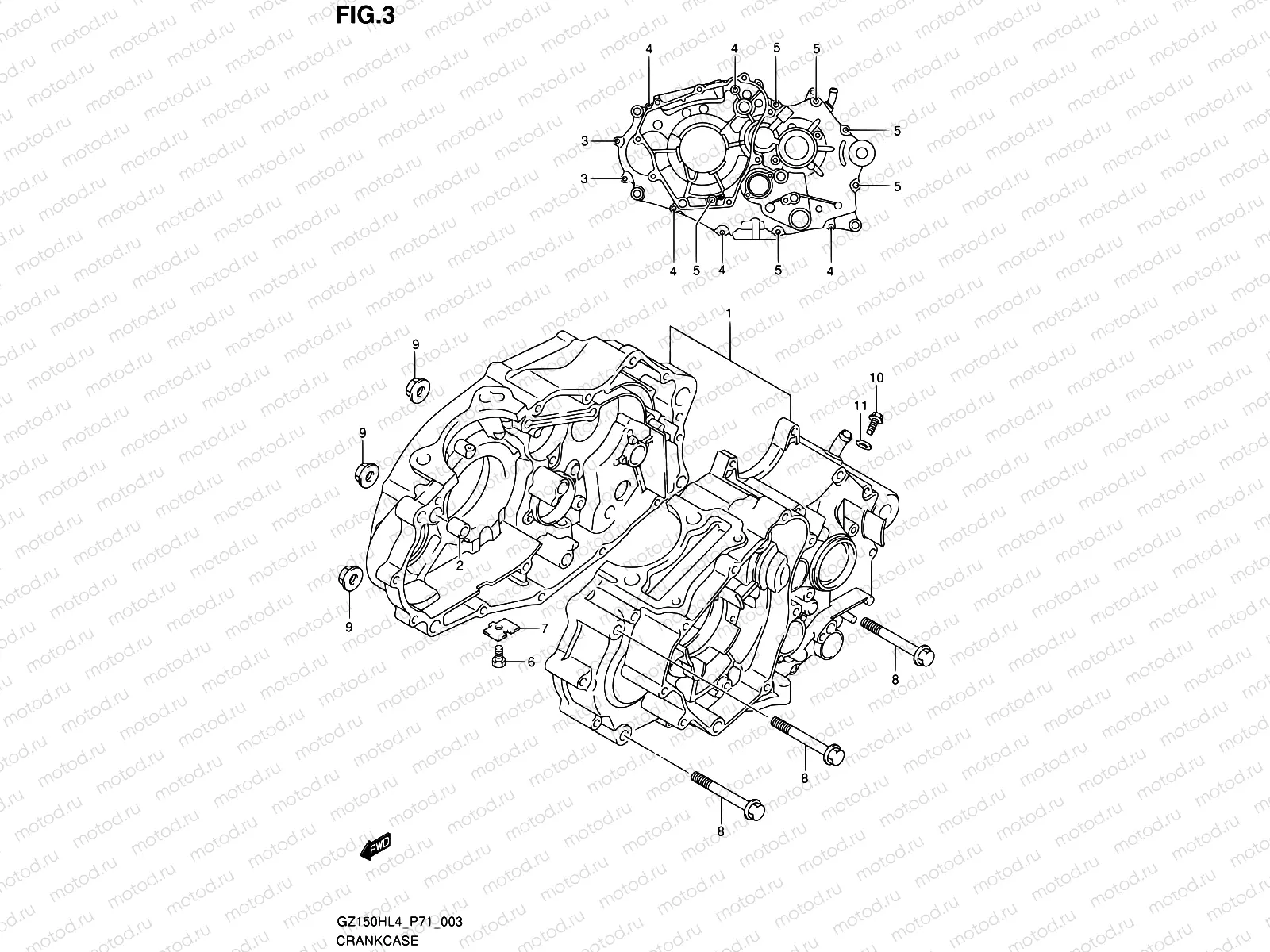 3 - CRANKCASE