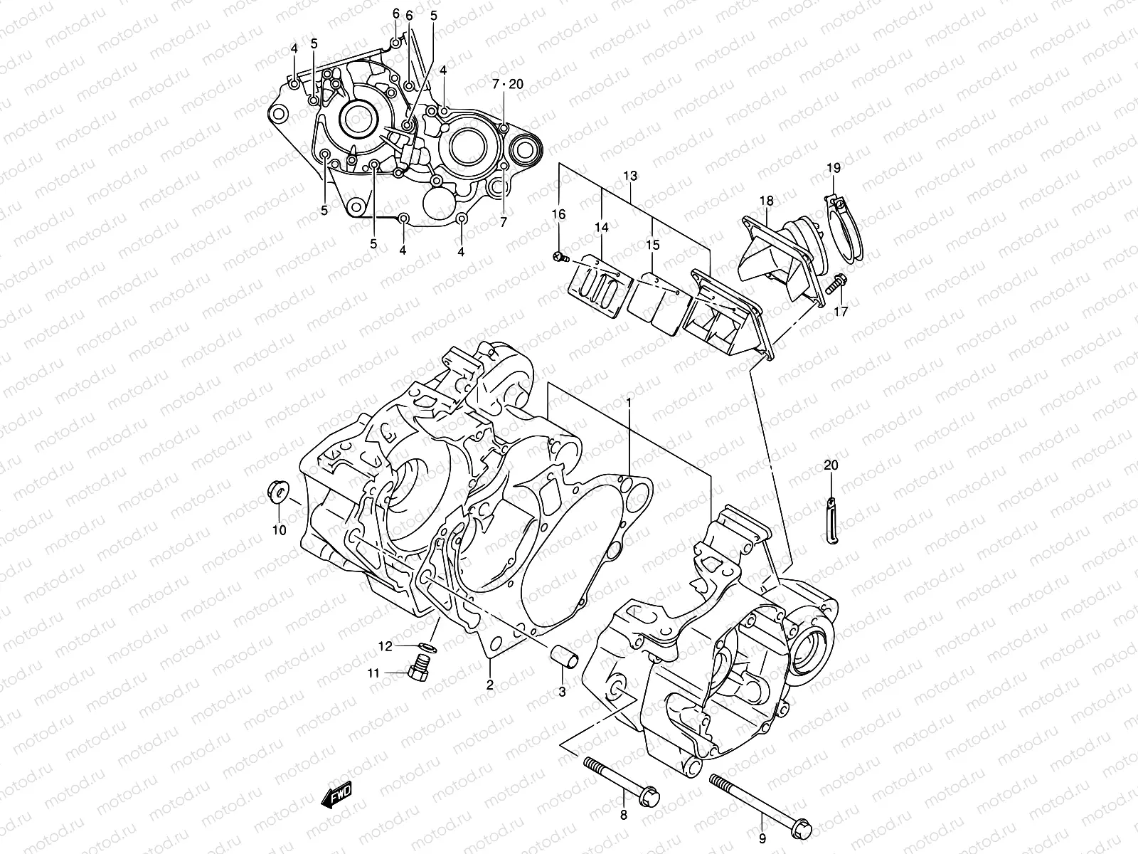 3 - CRANKCASE