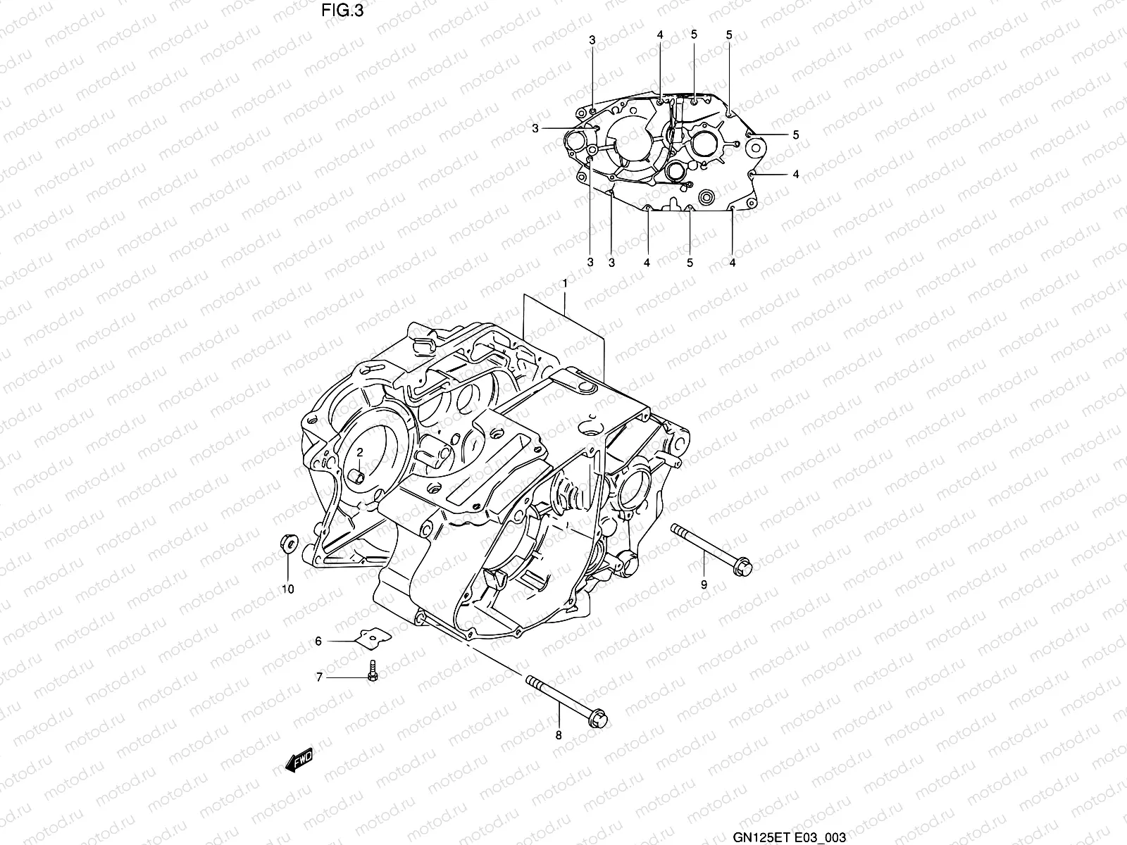 3 - CRANKCASE