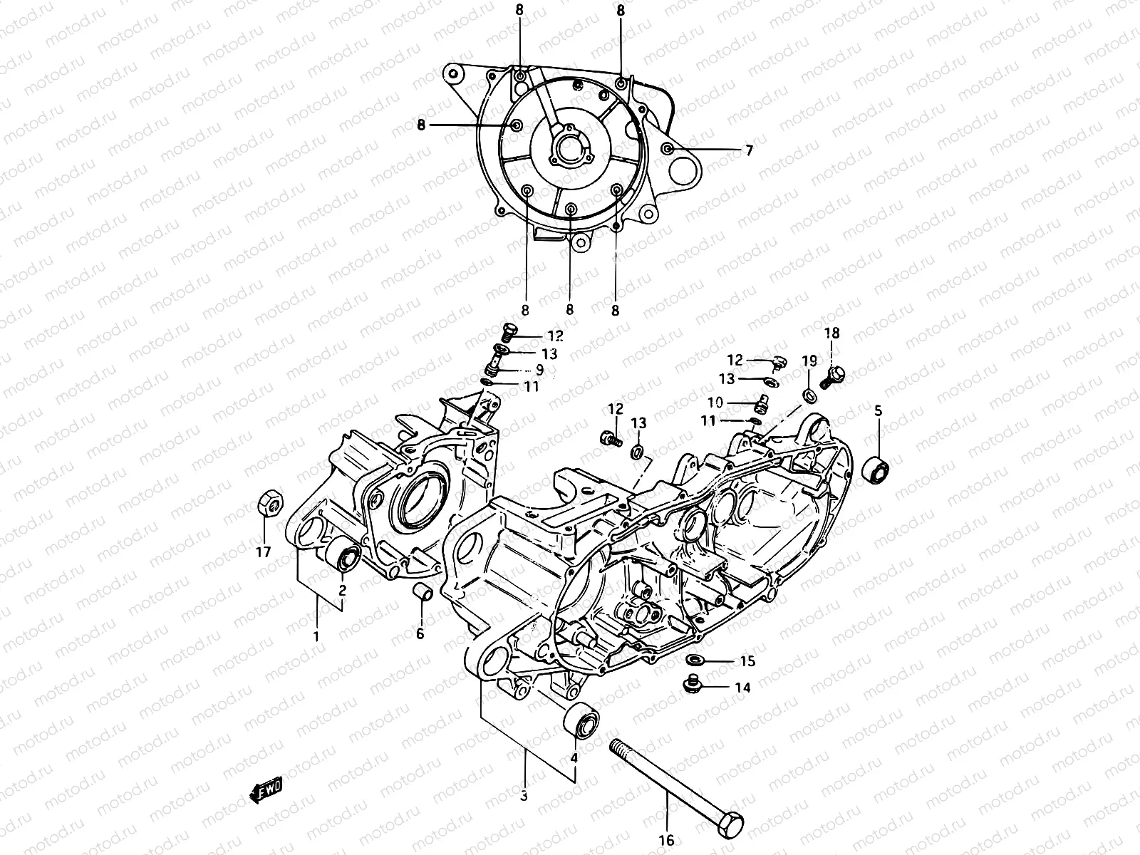 3 - CRANKCASE