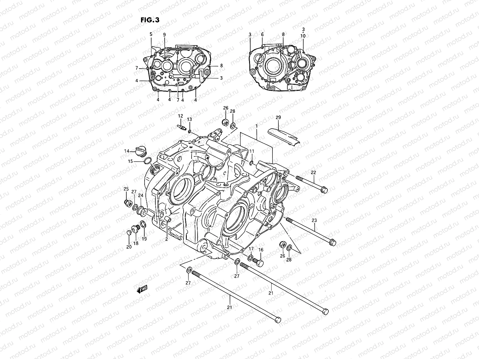 3 - CRANKCASE