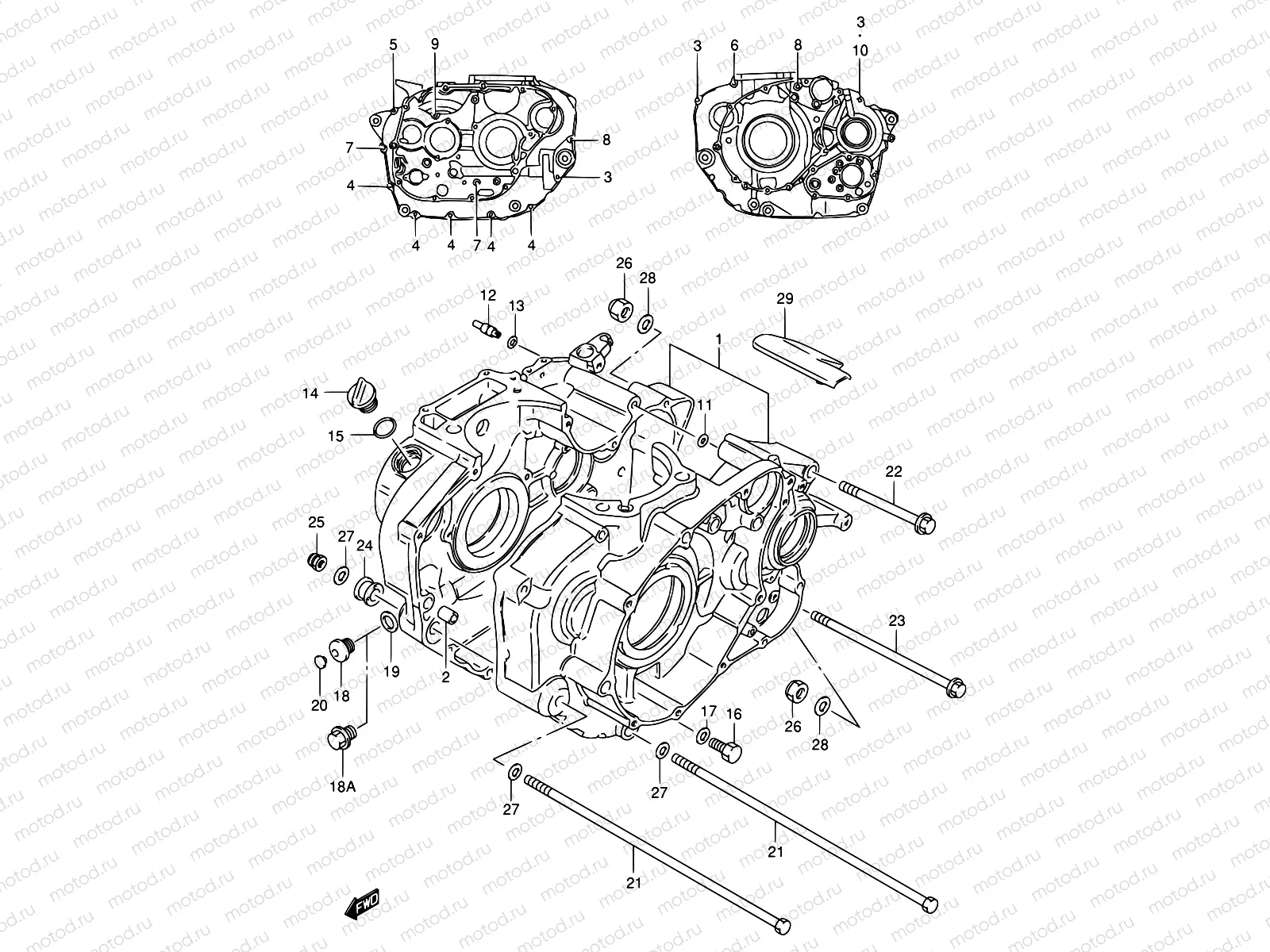3 - CRANKCASE