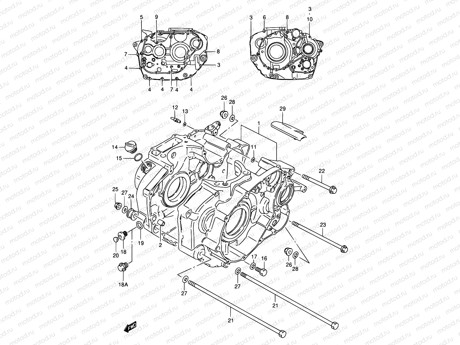 3 - CRANKCASE