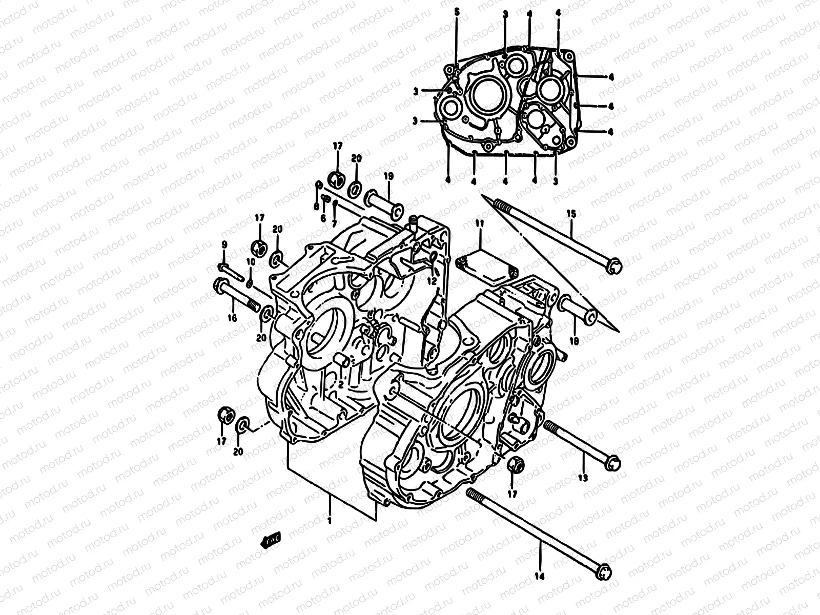 3 - CRANKCASE