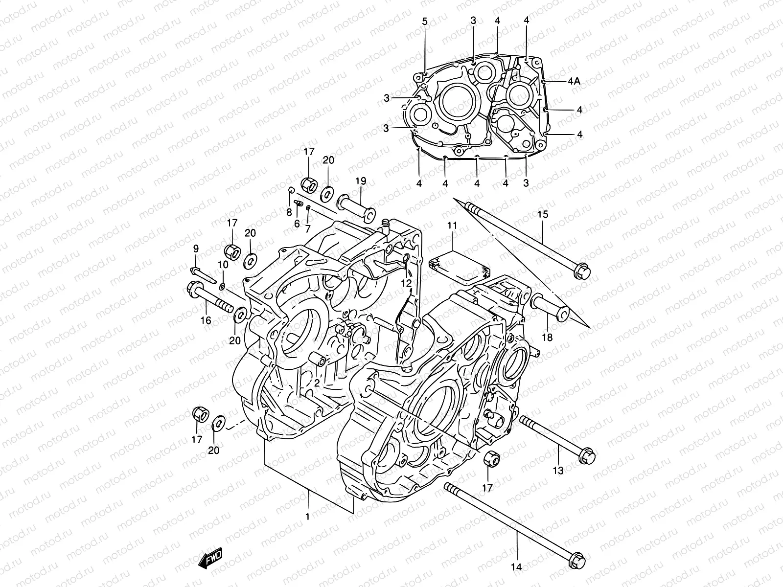 3 - CRANKCASE