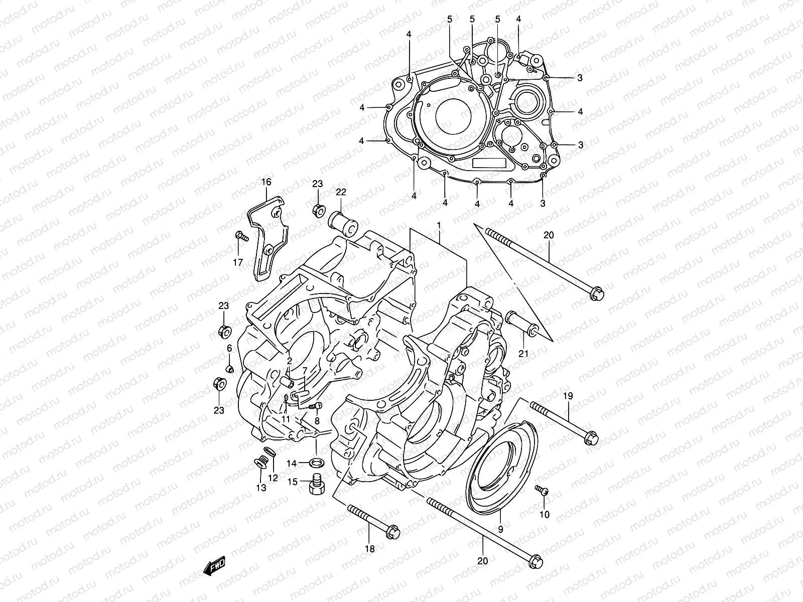 3 - CRANKCASE