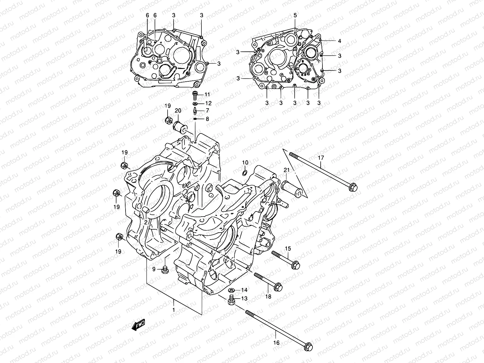 3 - CRANKCASE