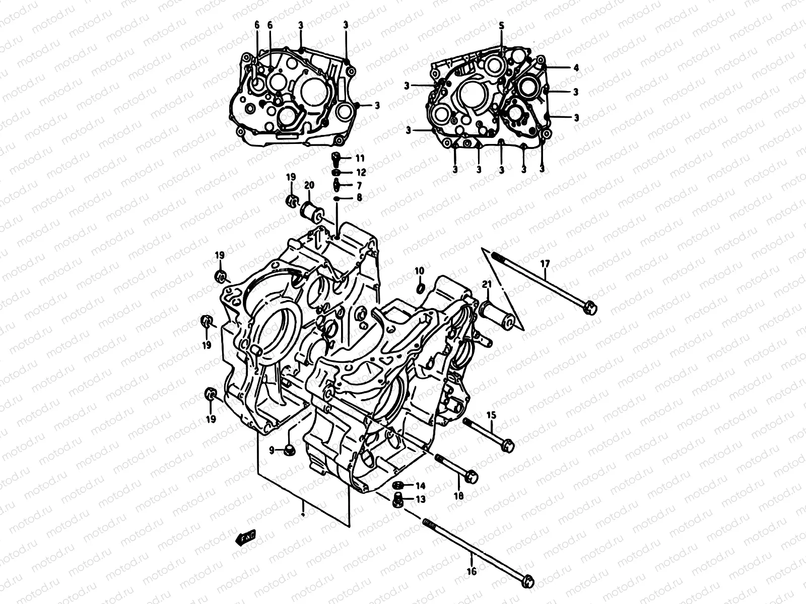 3 - CRANKCASE