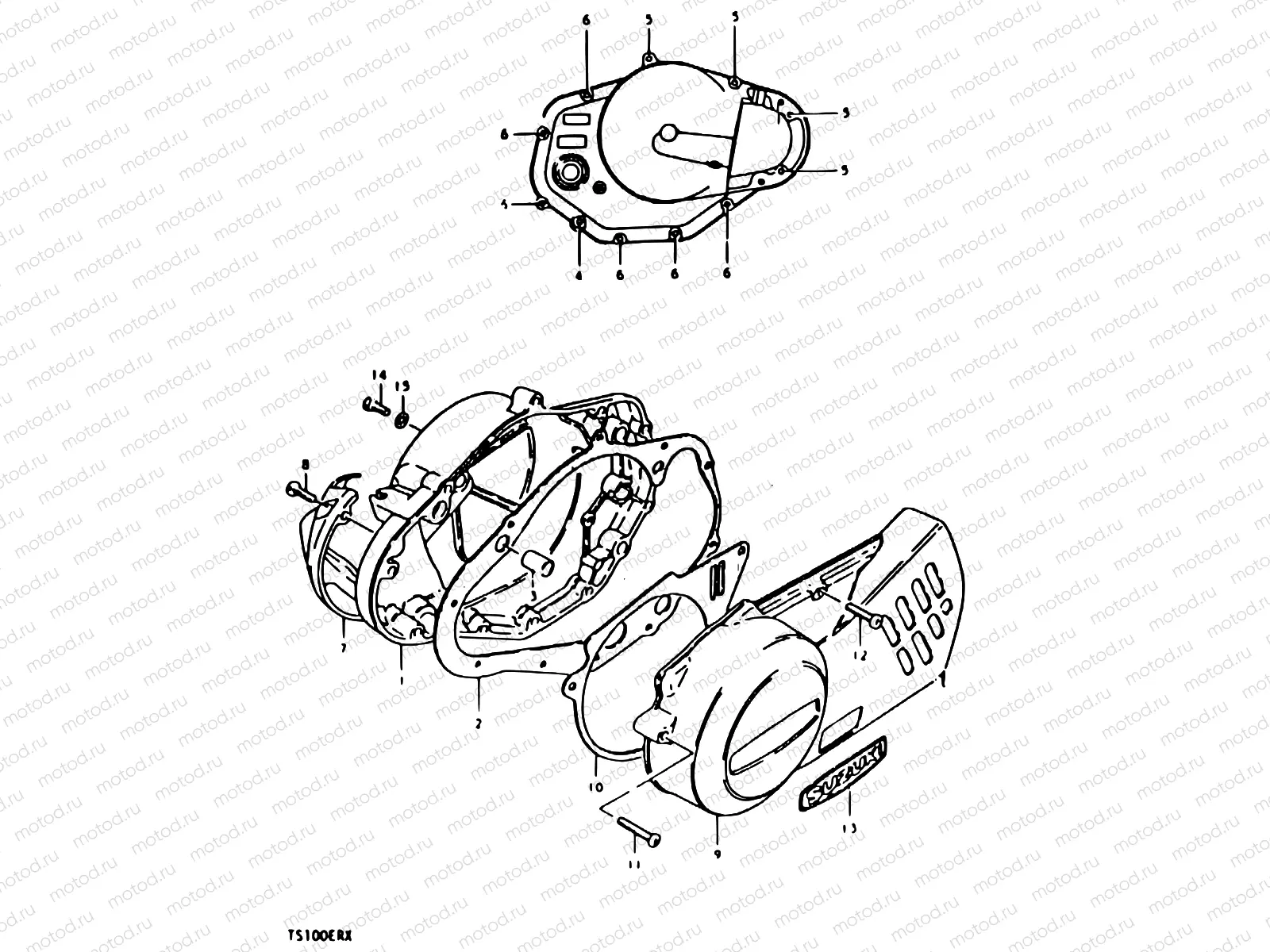3 - CRANKCASE COVER