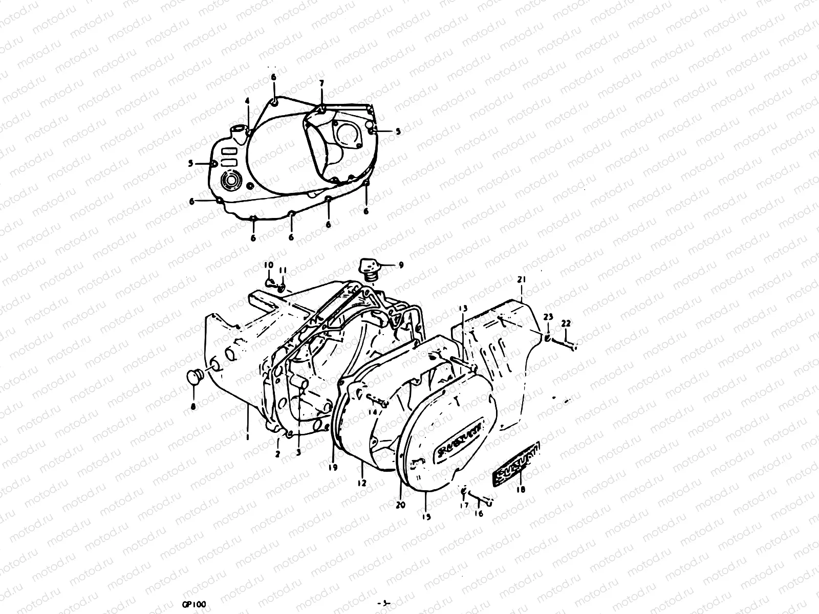 3 - CRANKCASE COVER