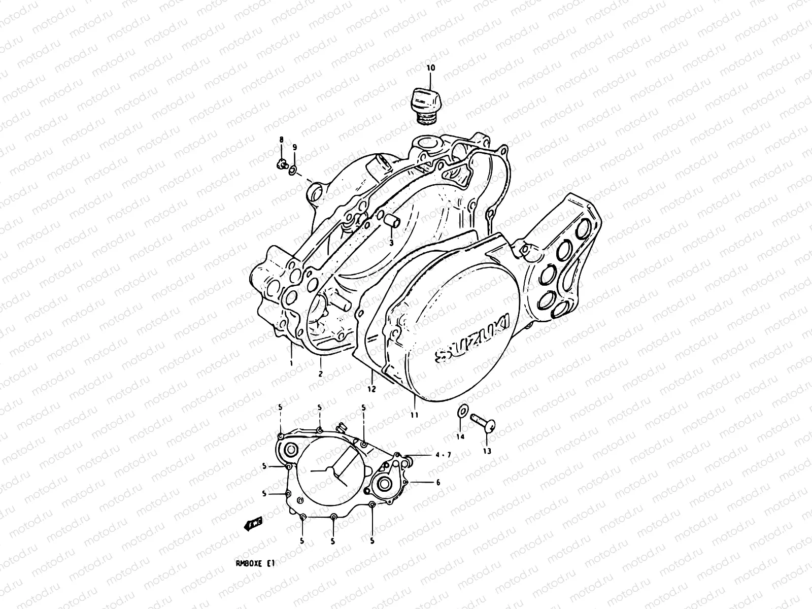 3 - CRANKCASE COVER