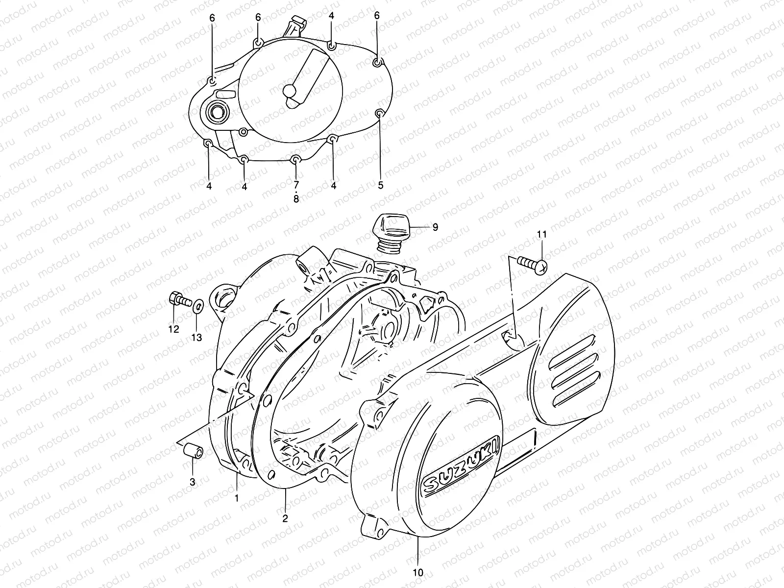 3 - CRANKCASE COVER