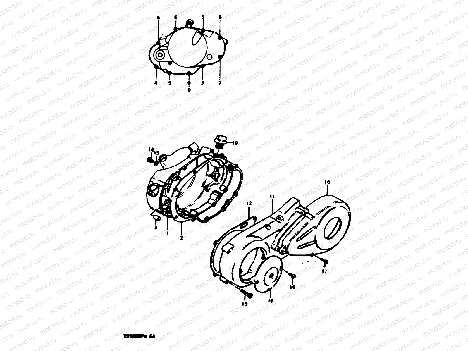 3 - CRANKCASE COVER