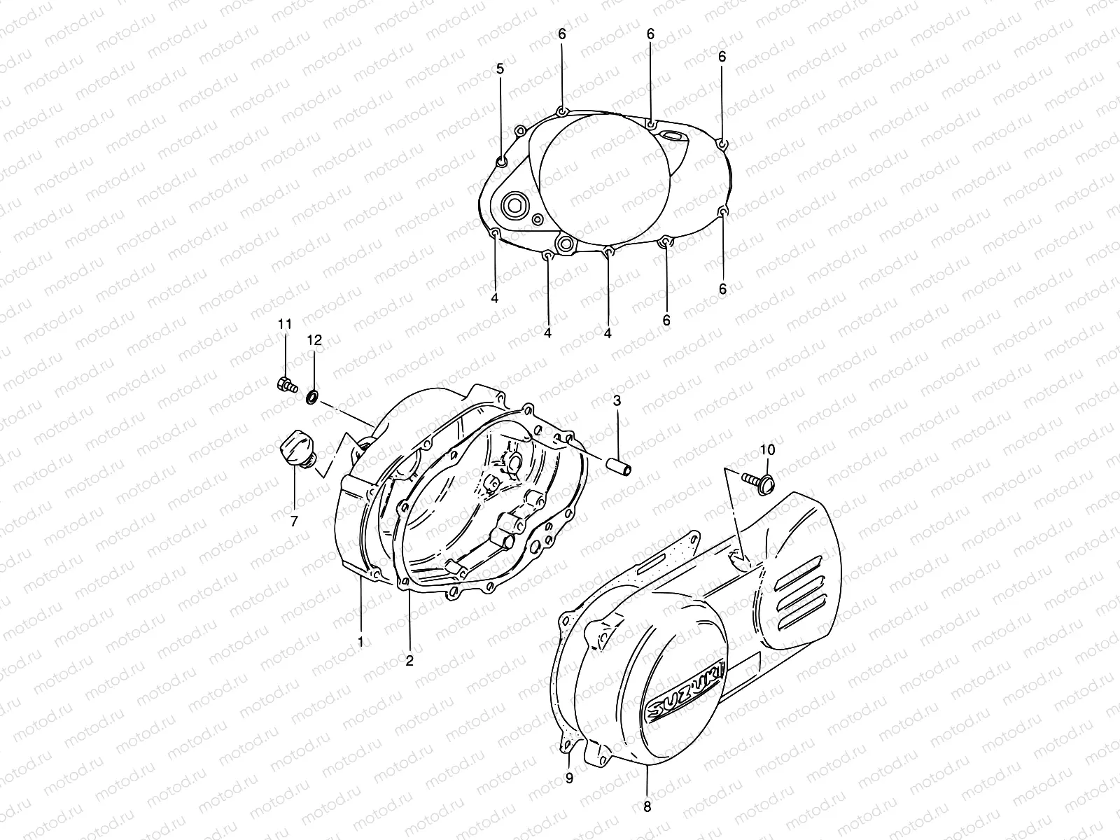3 - CRANKCASE COVER