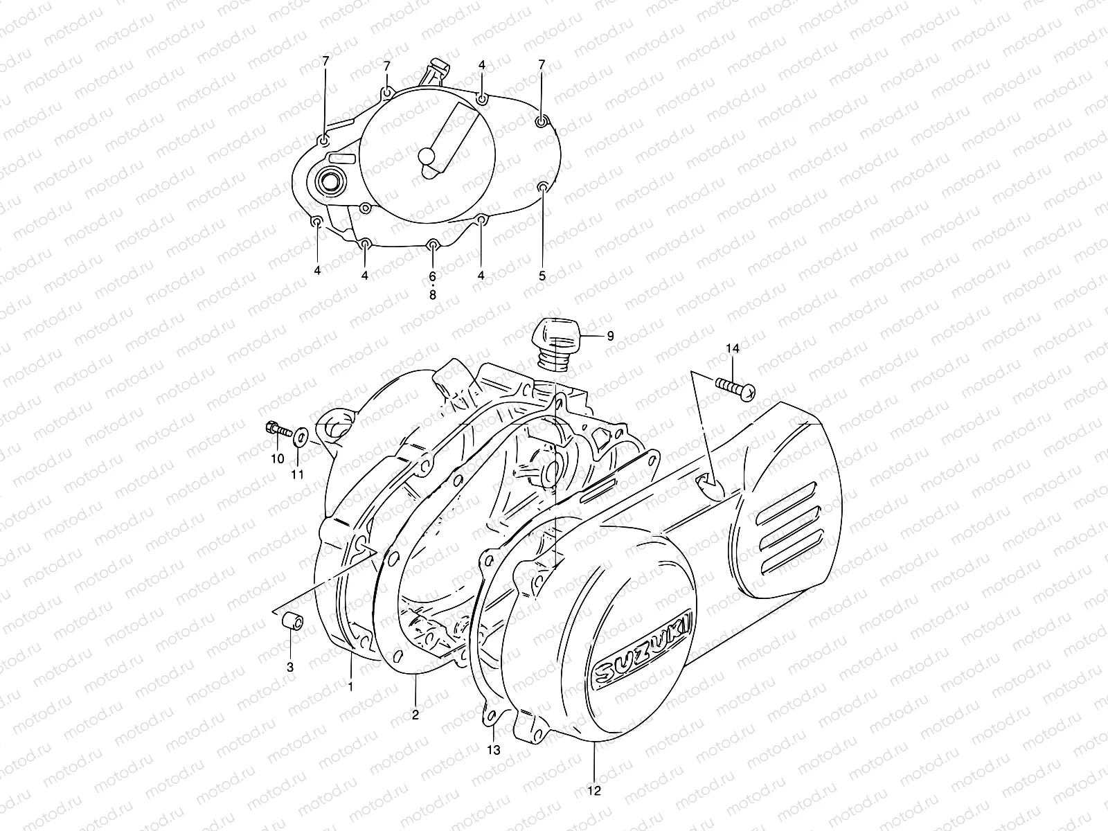 3 - CRANKCASE COVER