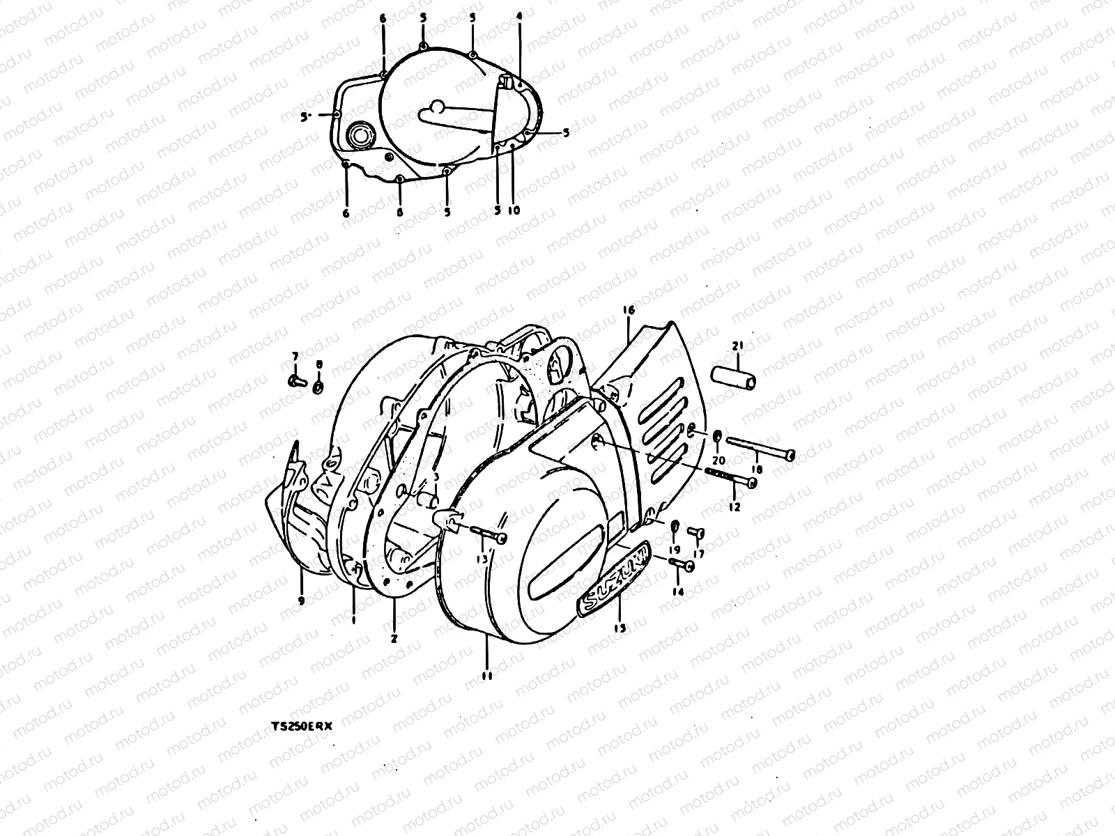 3 - CRANKCASE COVER