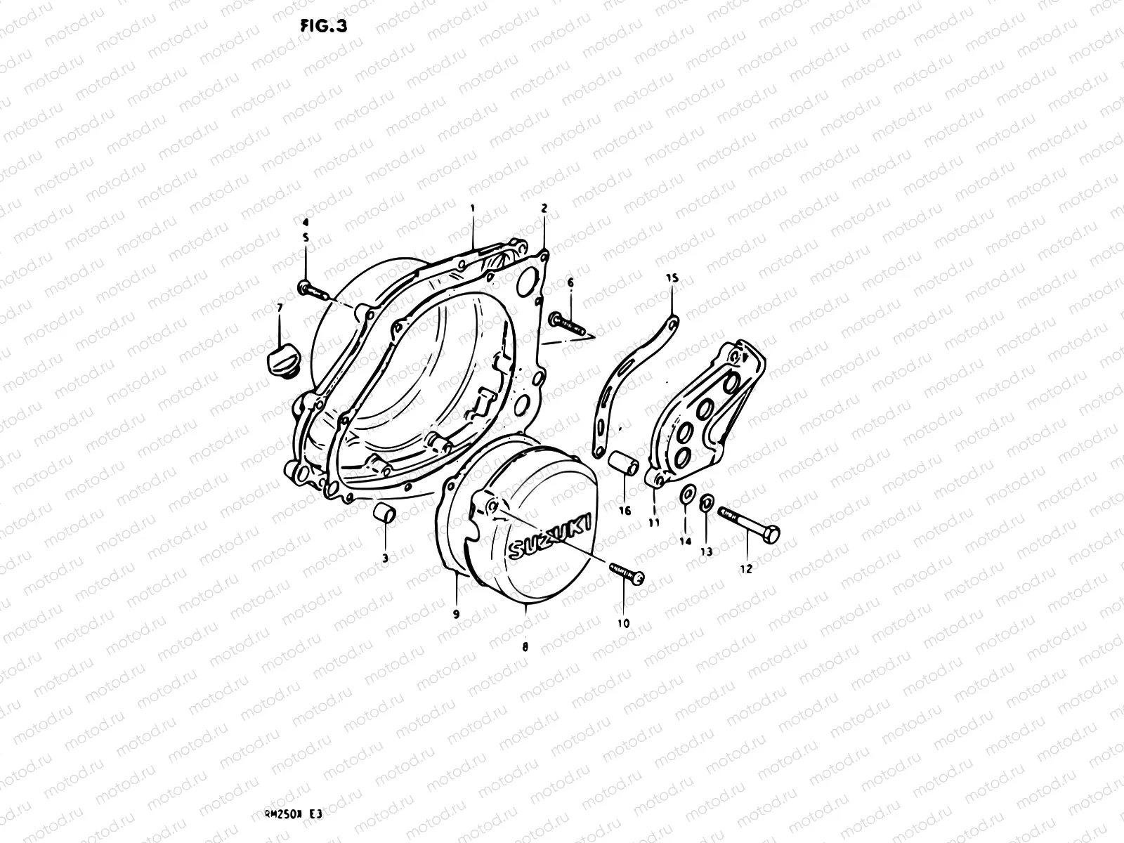 3 - CRANKCASE COVER