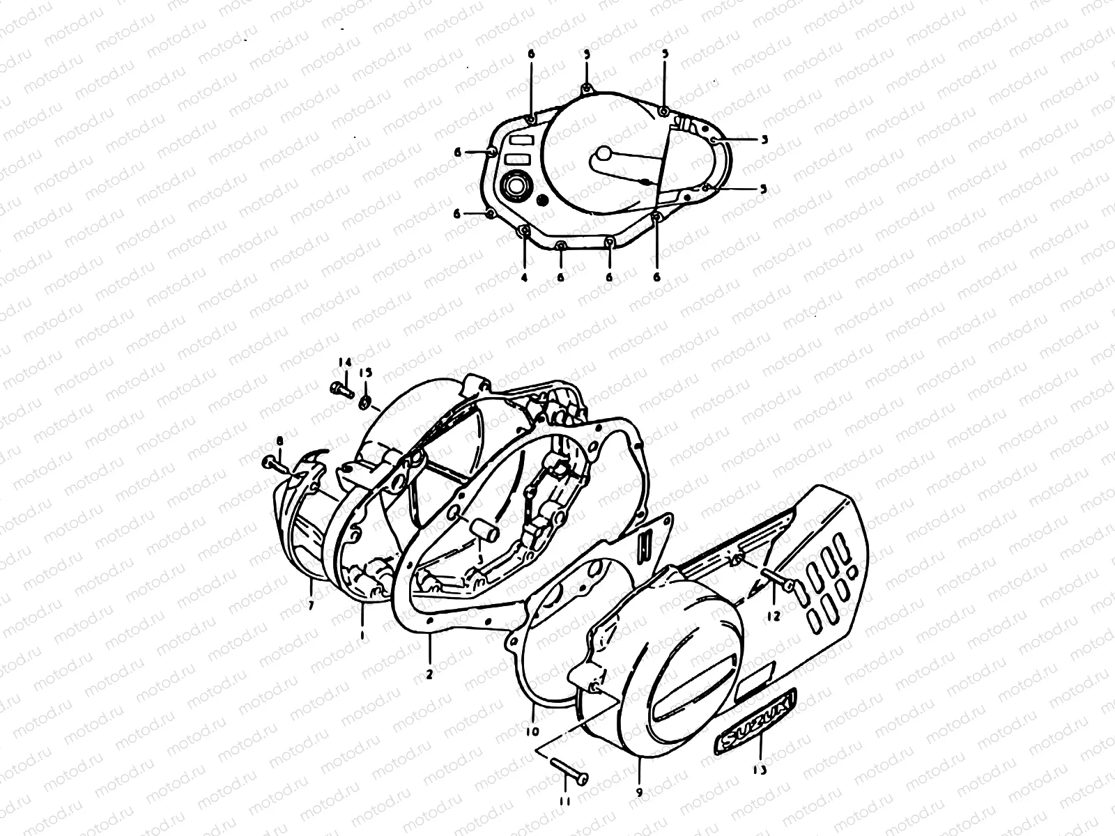 3 - CRANKCASE COVER