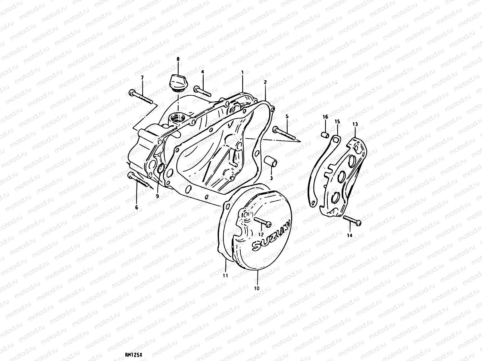 3 - CRANKCASE COVER