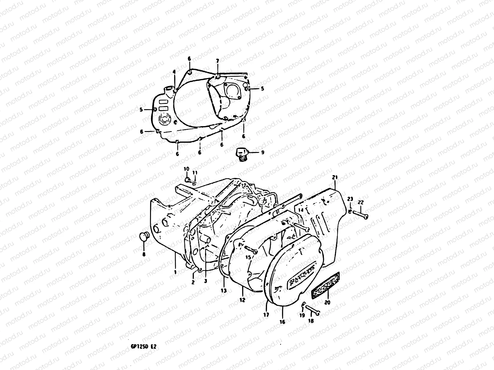 3 - CRANKCASE COVER