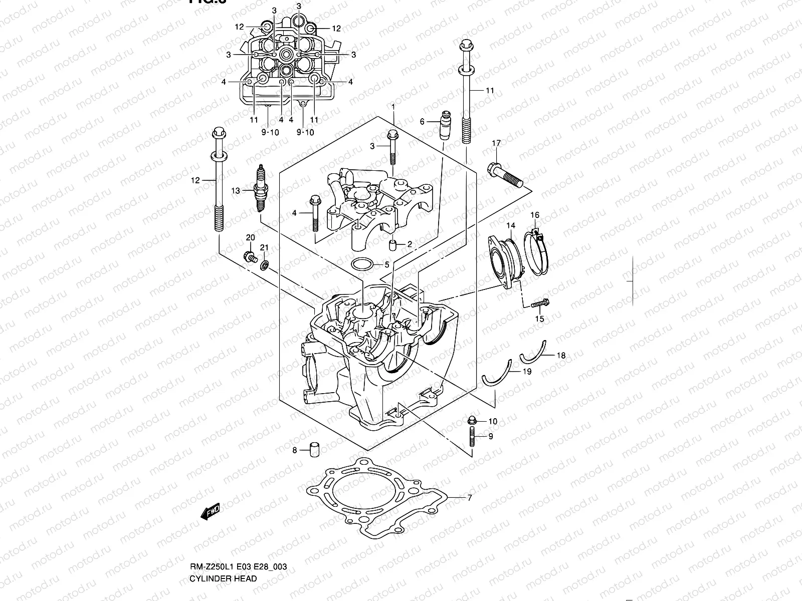 3 - CYLINDER HEAD