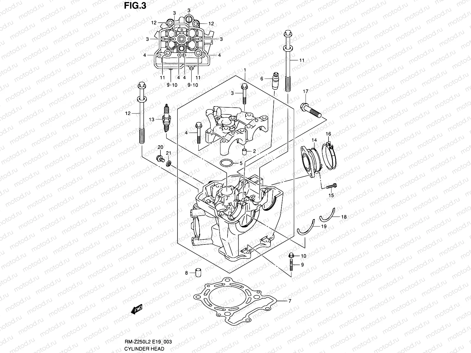 3 - CYLINDER HEAD