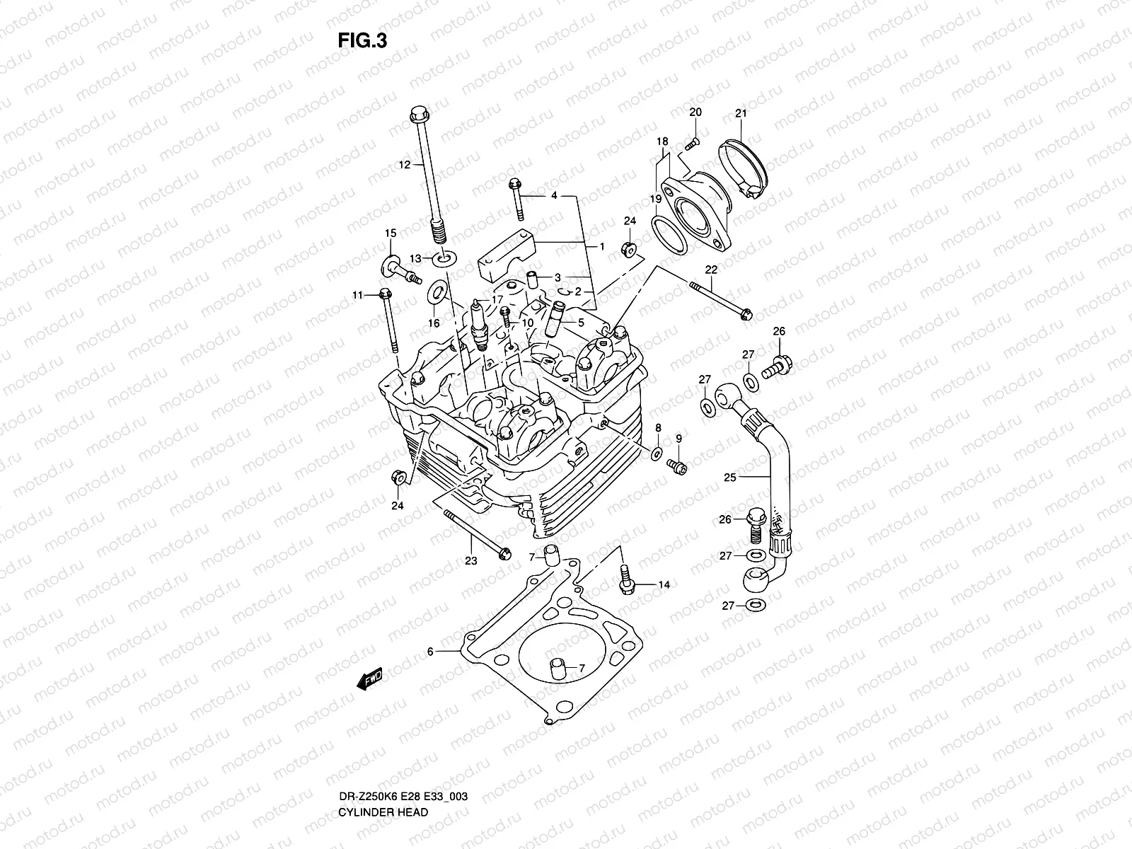 3 - CYLINDER HEAD