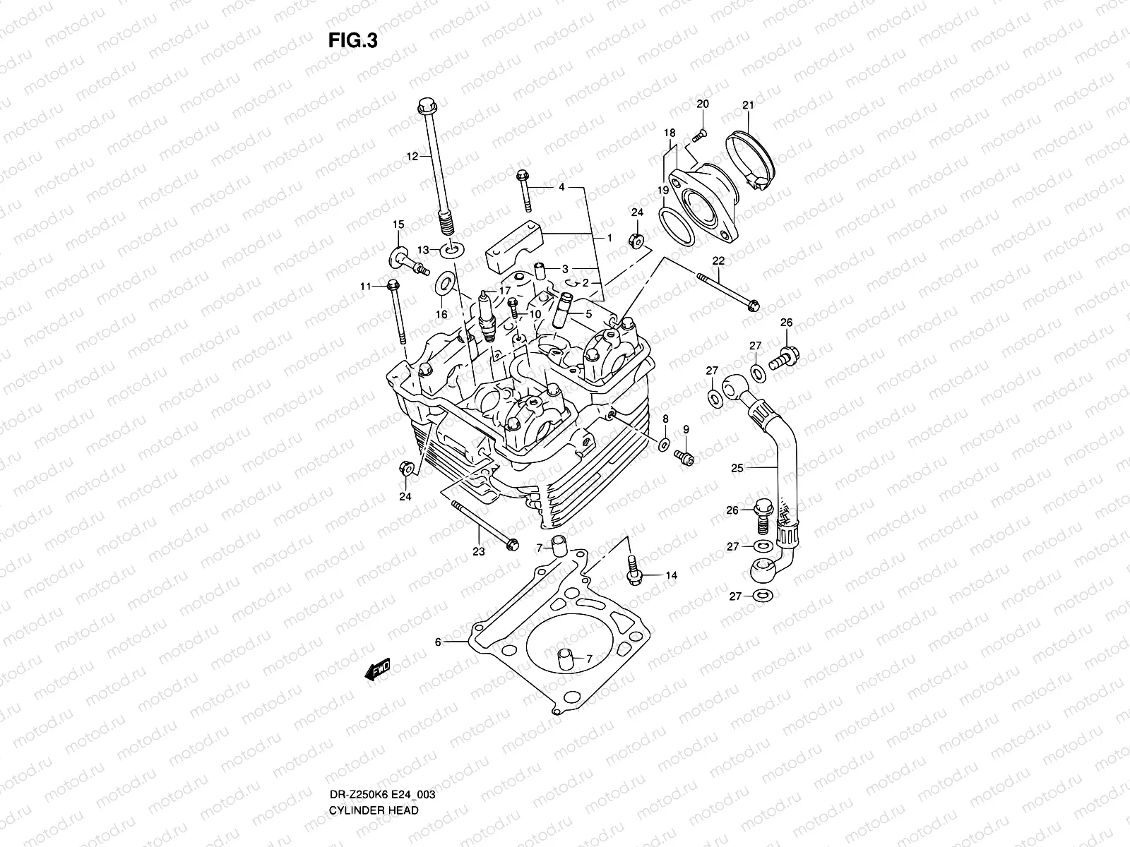 3 - CYLINDER HEAD