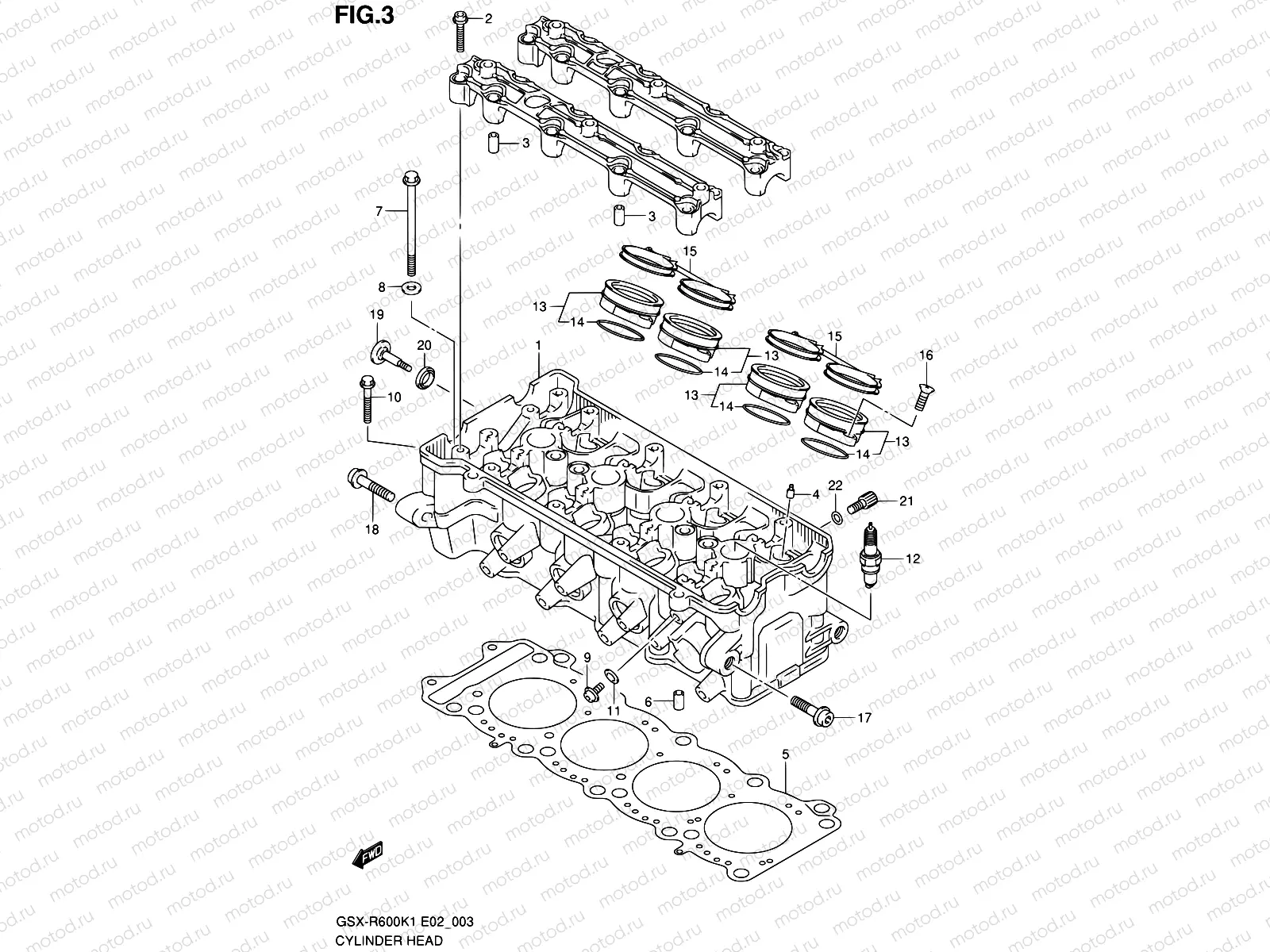 3 - CYLINDER HEAD