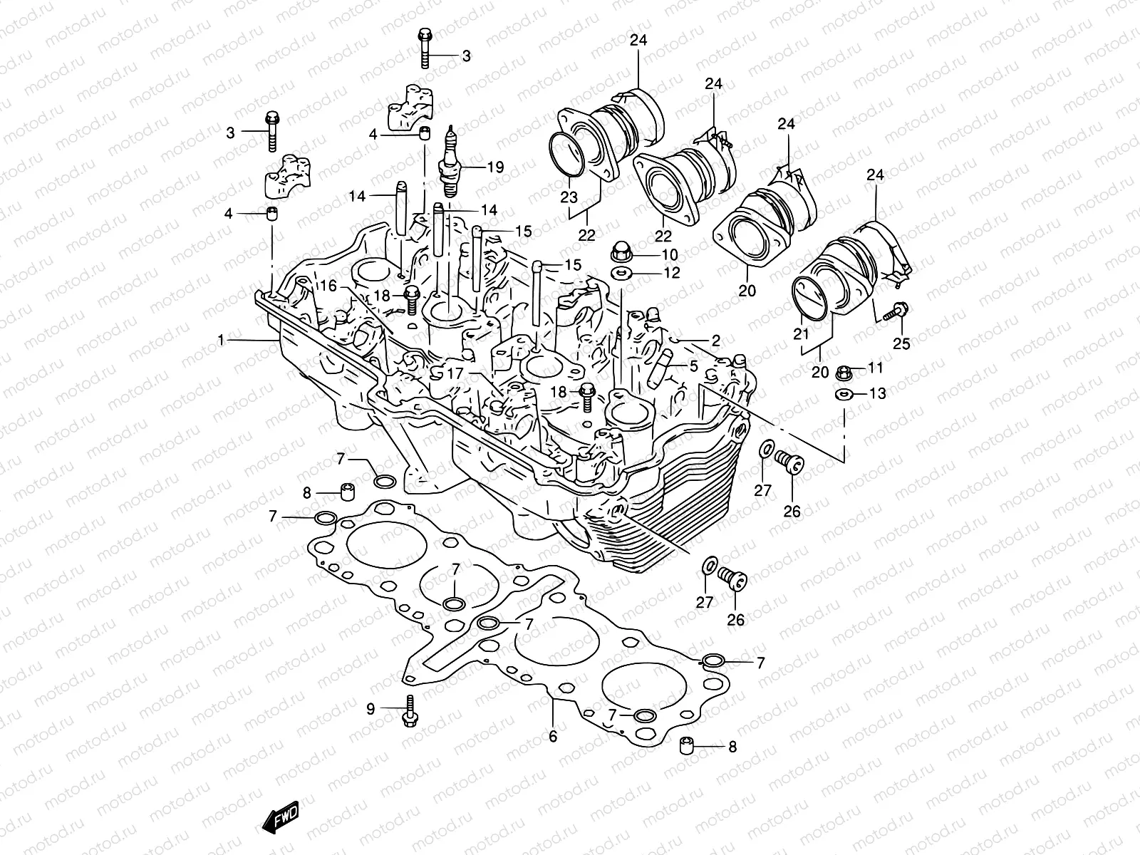 3 - CYLINDER HEAD