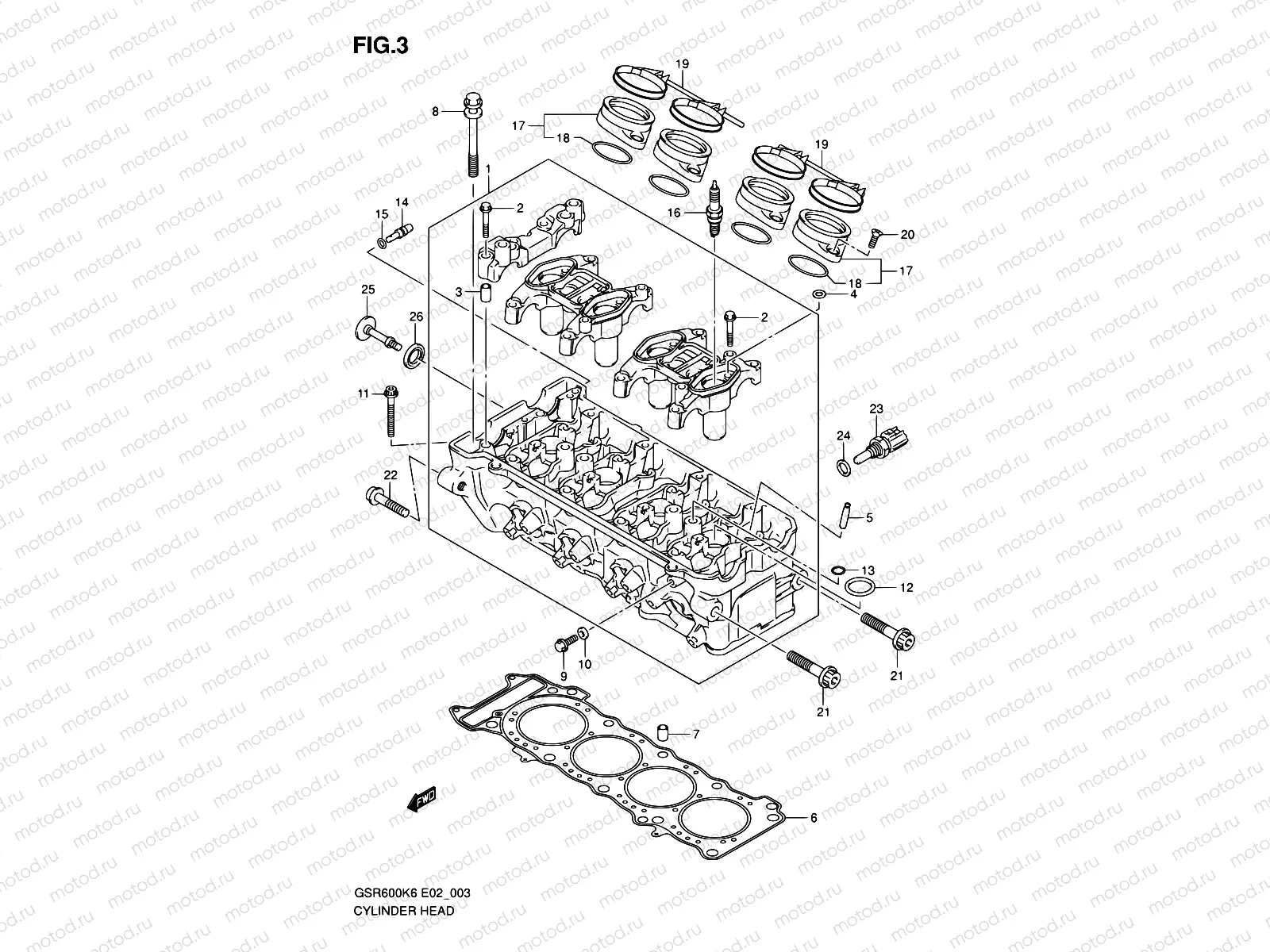 3 - CYLINDER HEAD
