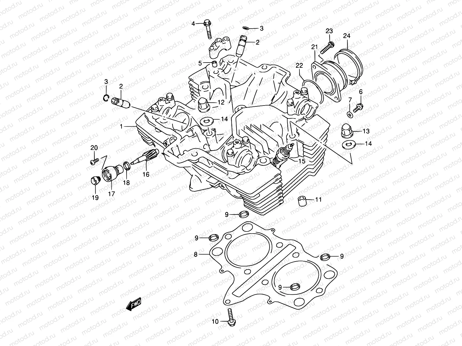 3 - CYLINDER HEAD